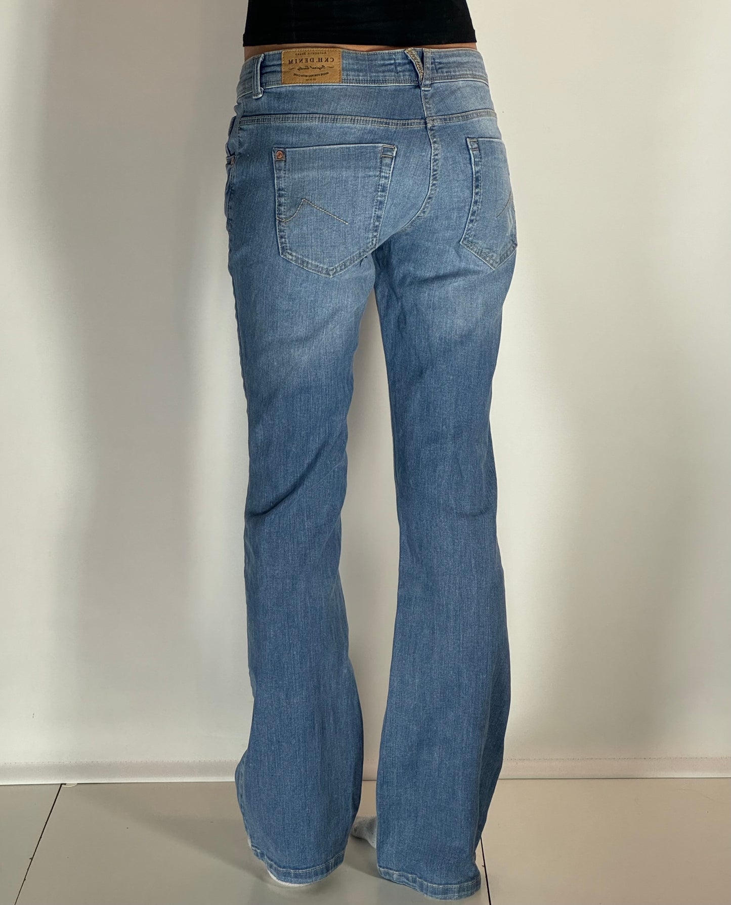 Lågmidjade jeans stl: S
