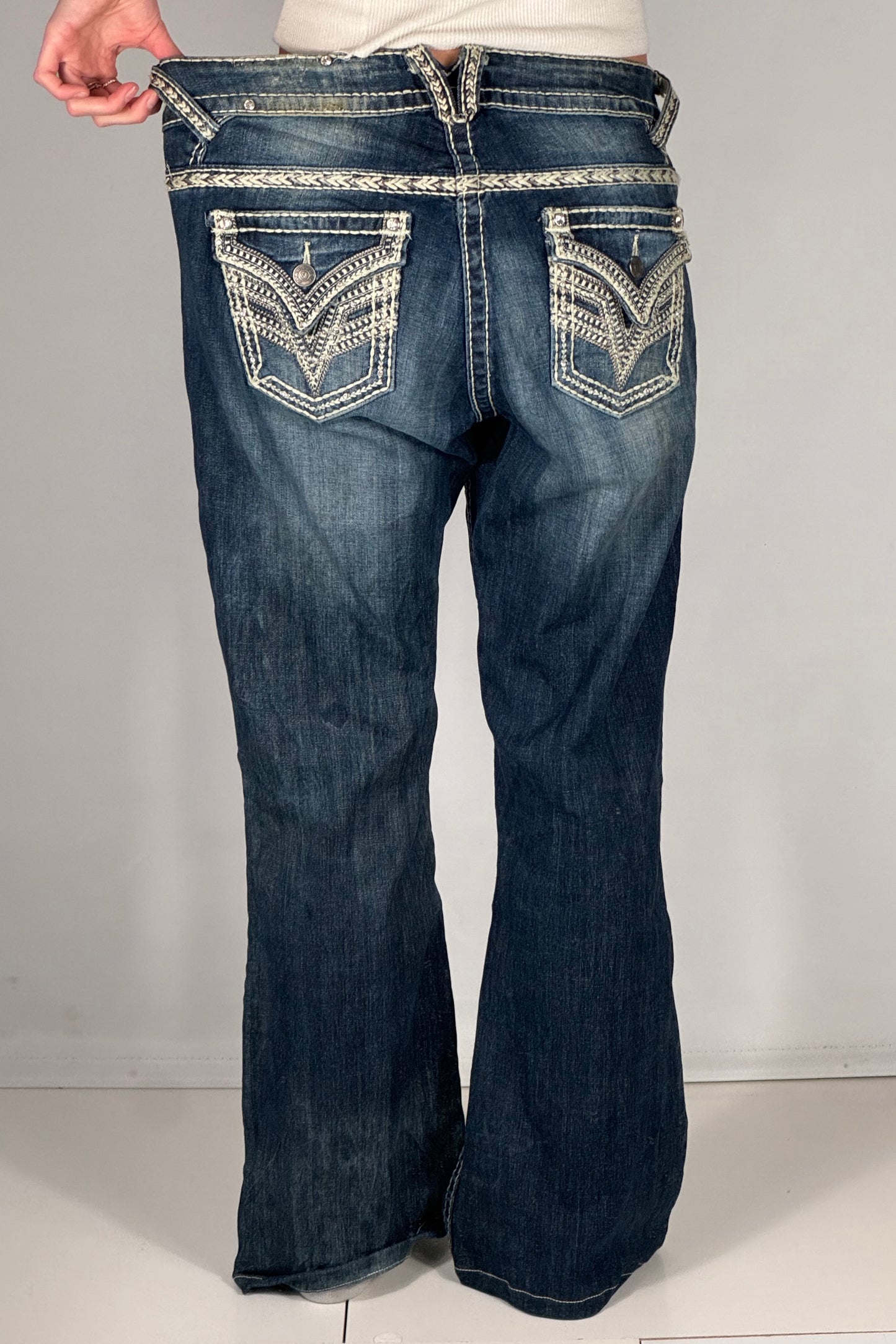 Lågmidjade jeans stl: L