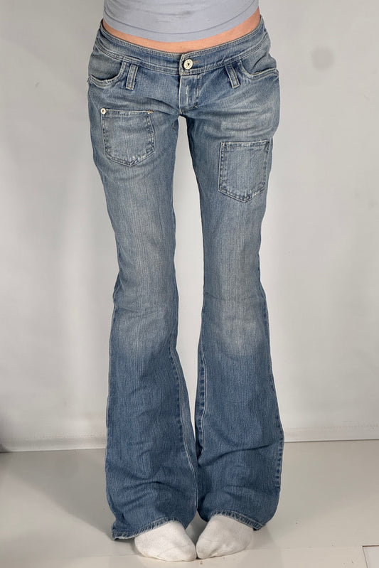 Lågmidjade jeans stl: S