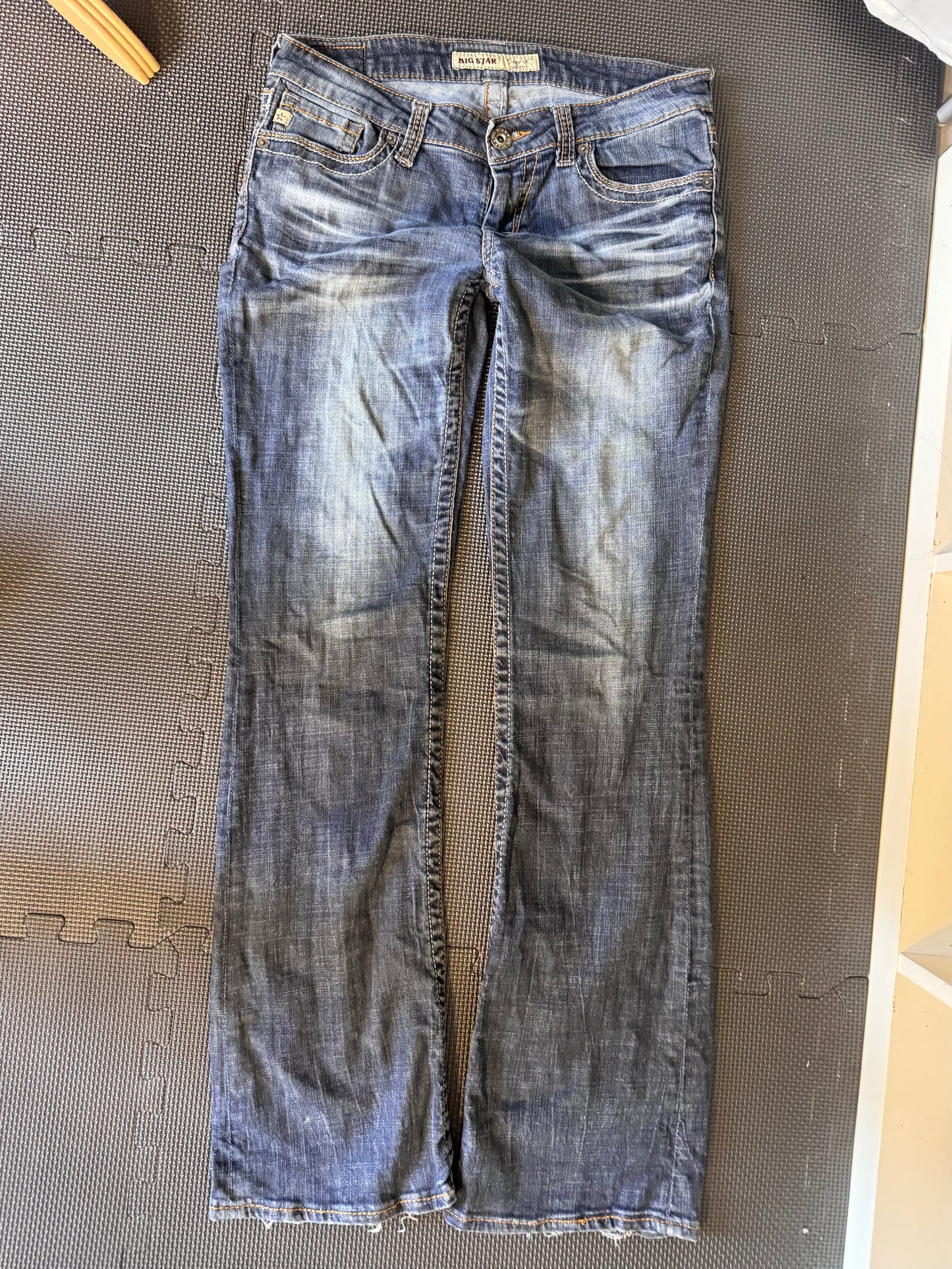Lågmidjade jeans stl: S