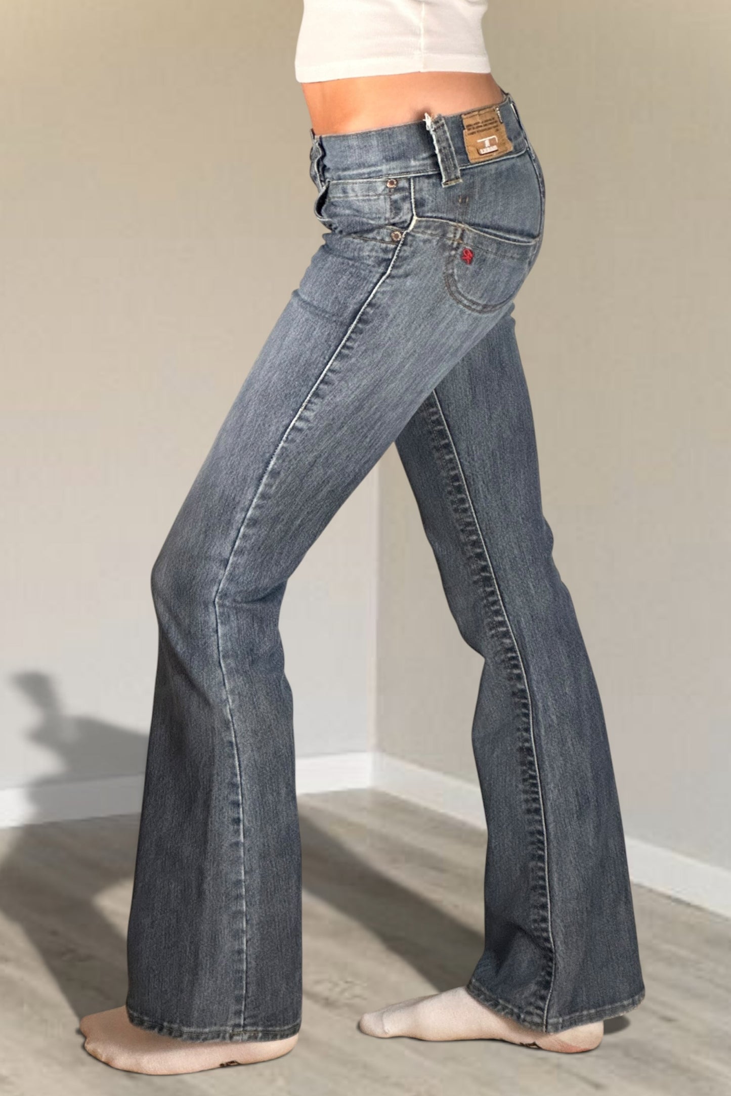 Lågmidjade jeans stl: XXS