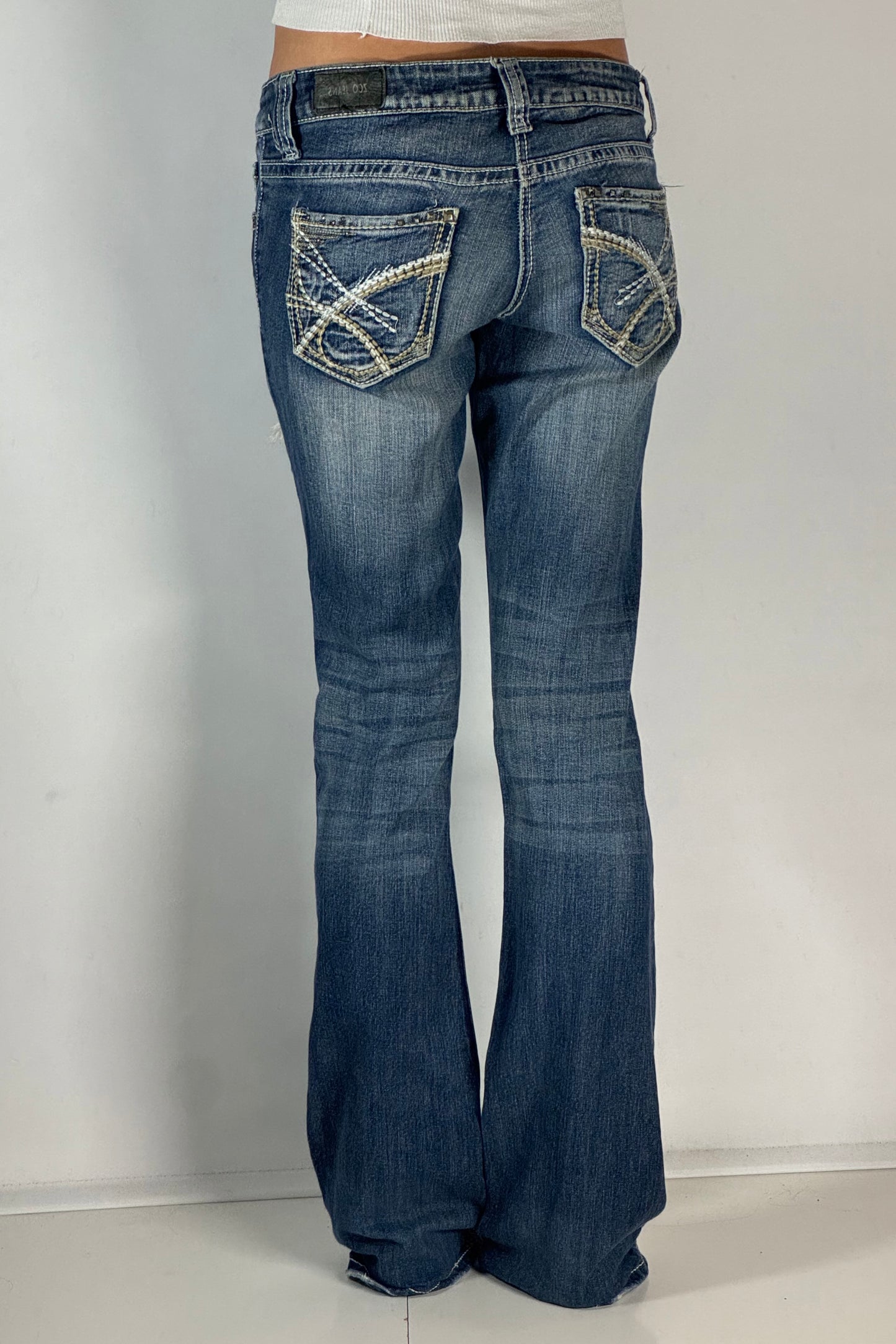 Lågmidjade jeans stl: S