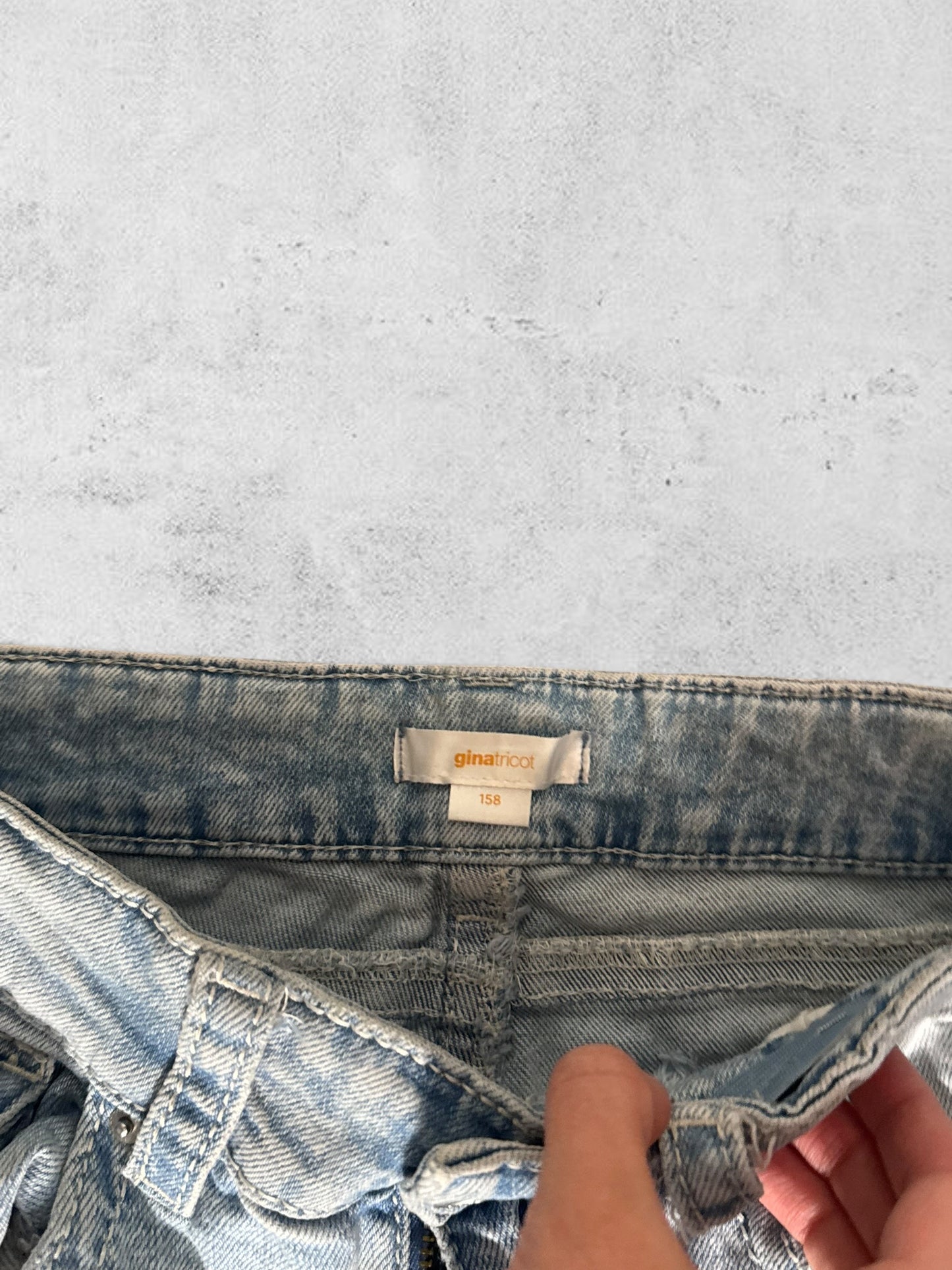 Lågmidjade jeans stl: XXS