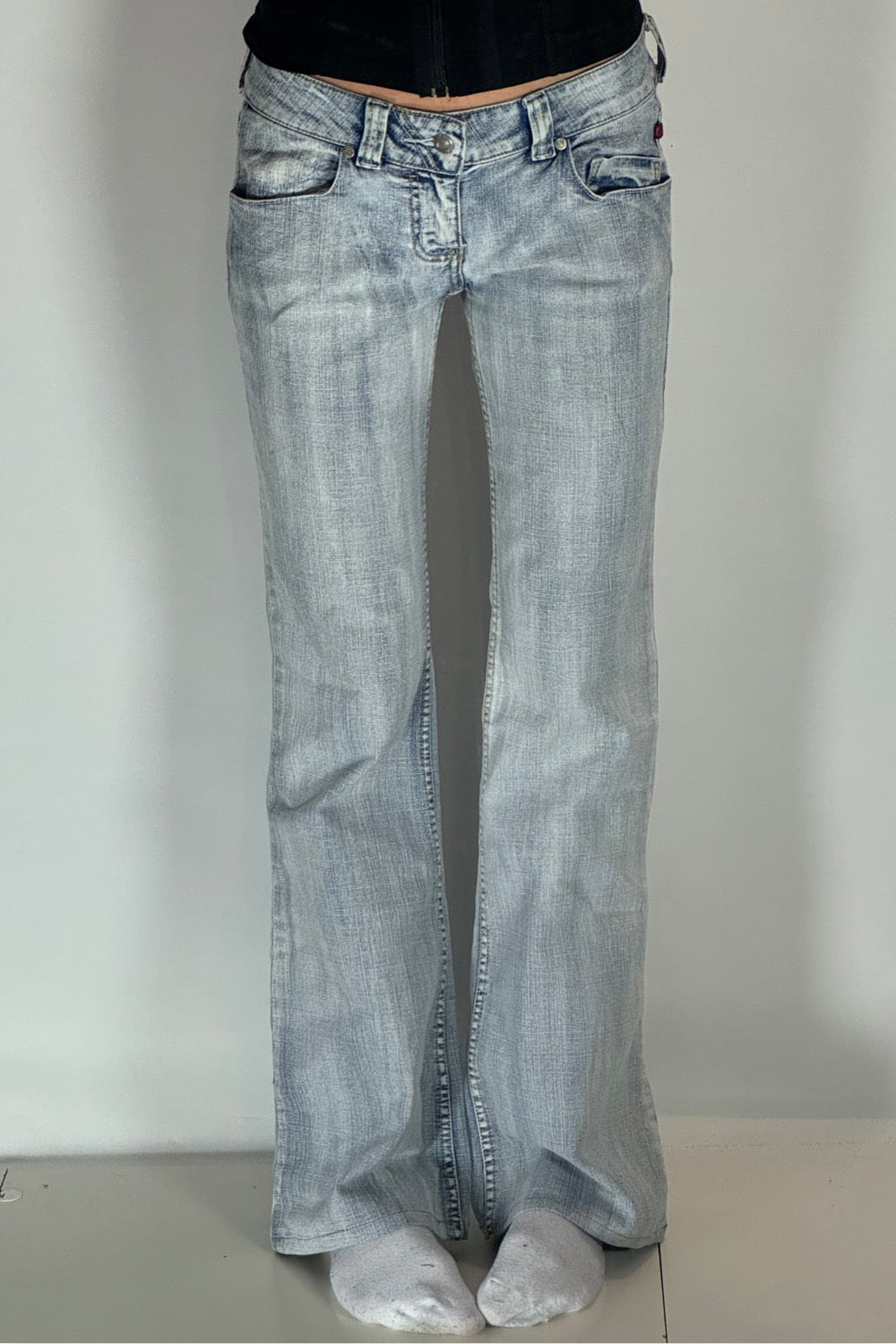 Lågmidjade jeans stl: S