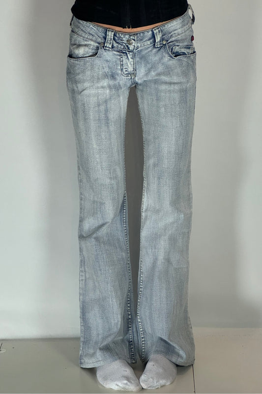 Lågmidjade jeans stl: S