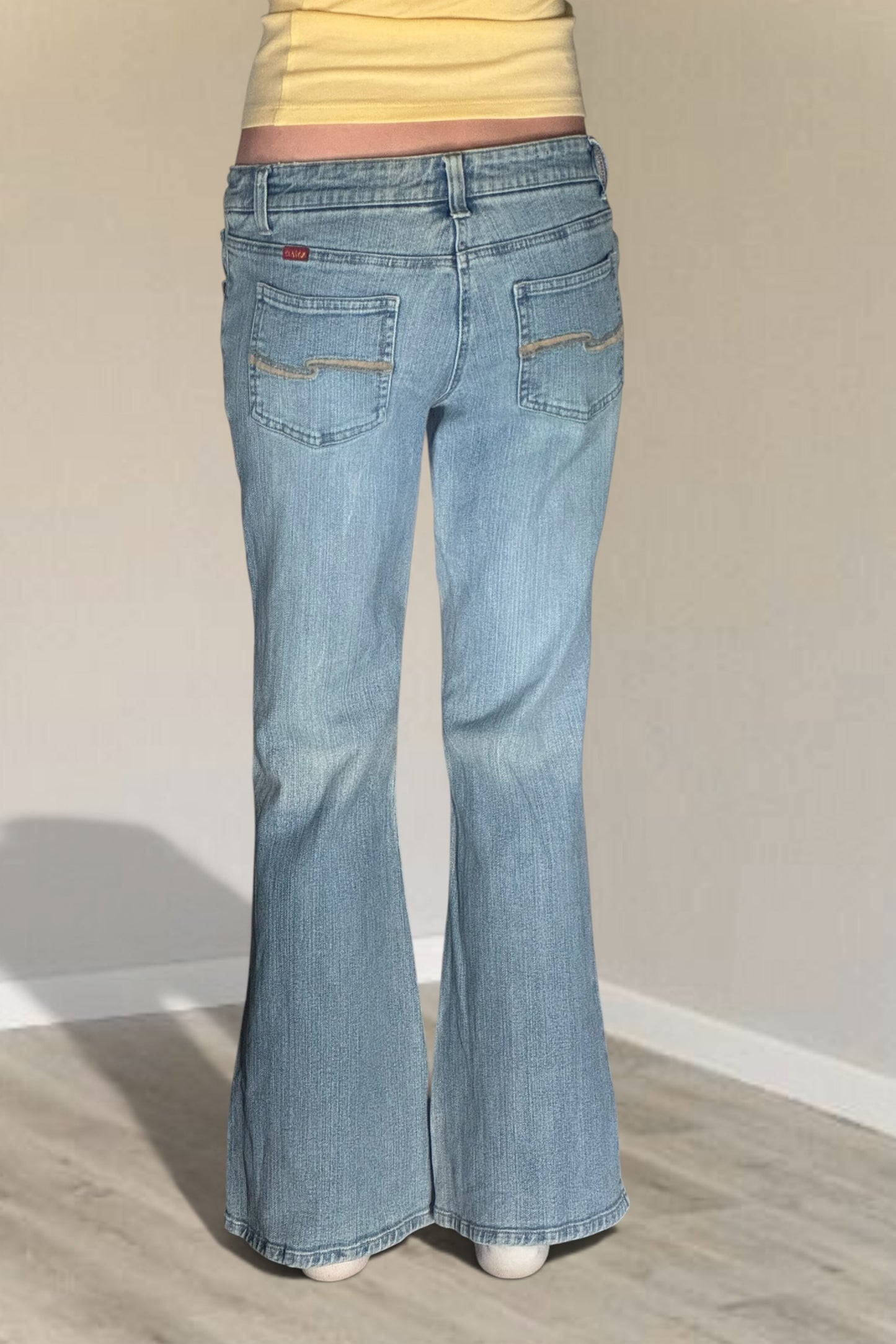 Lågmidjade jeans stl: S
