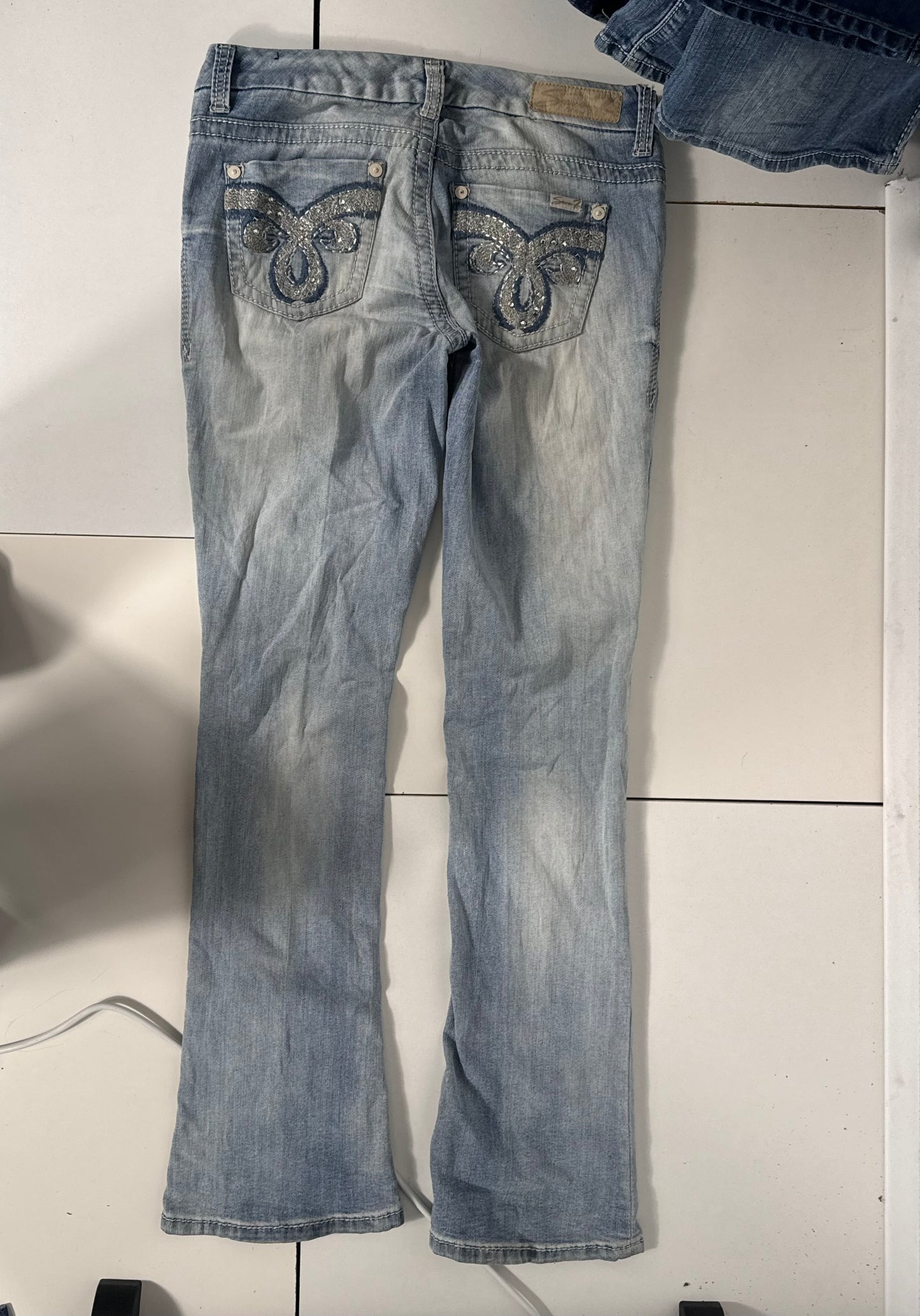 Lågmidjade jeans stl: M