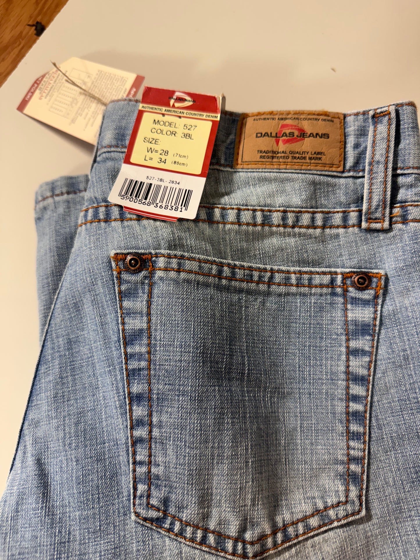 Lågmidjade jeans stl: XXS (W28/L34)