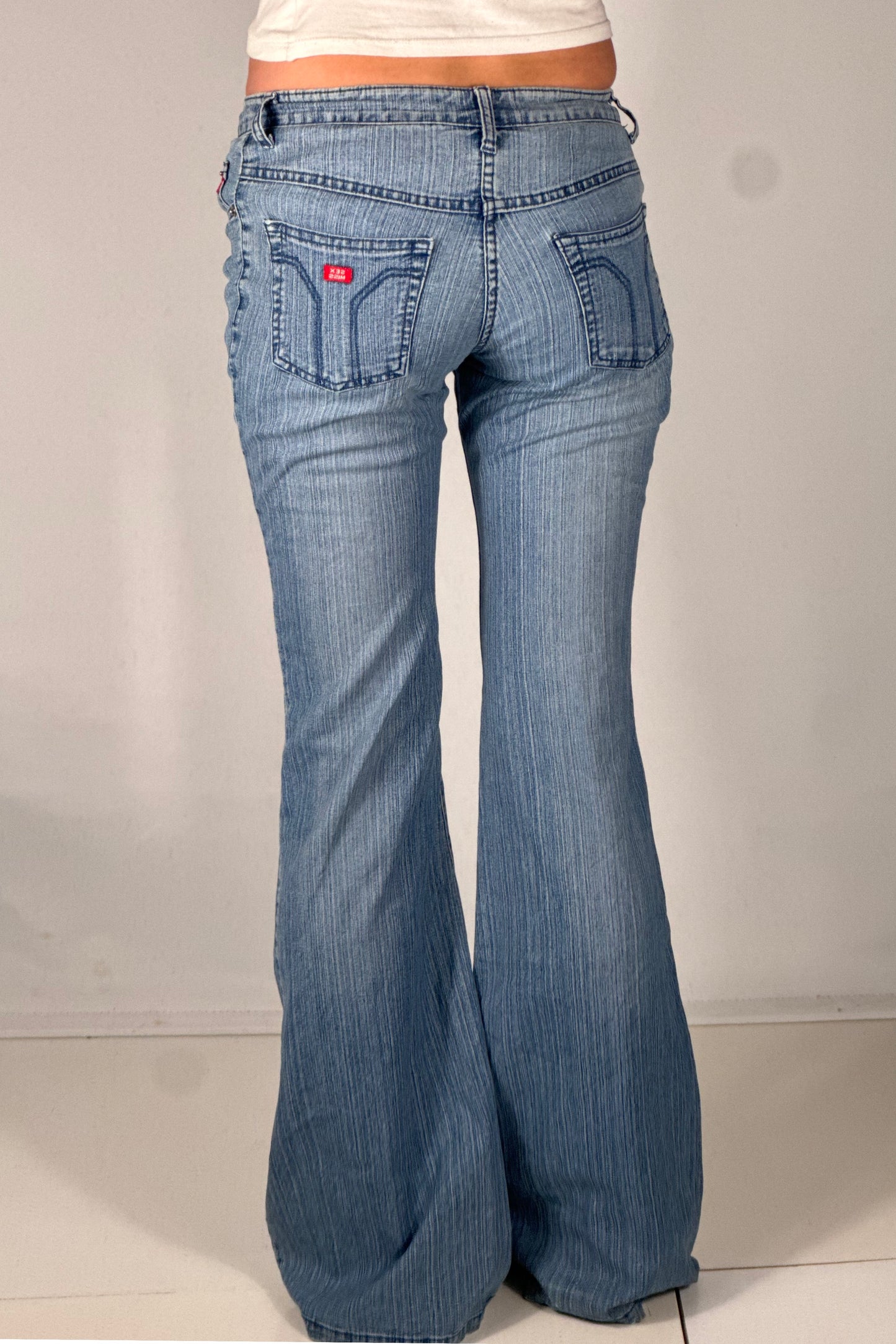Lågmidjade jeans stl: XS