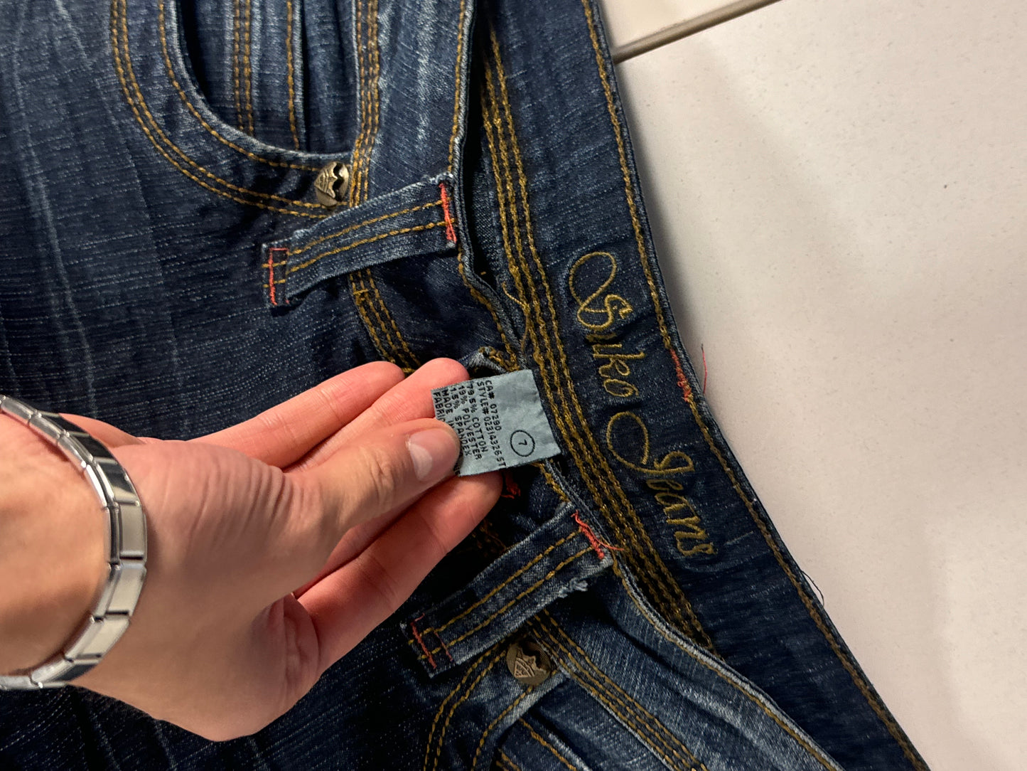 Lågmidjade jeans stl: XS
