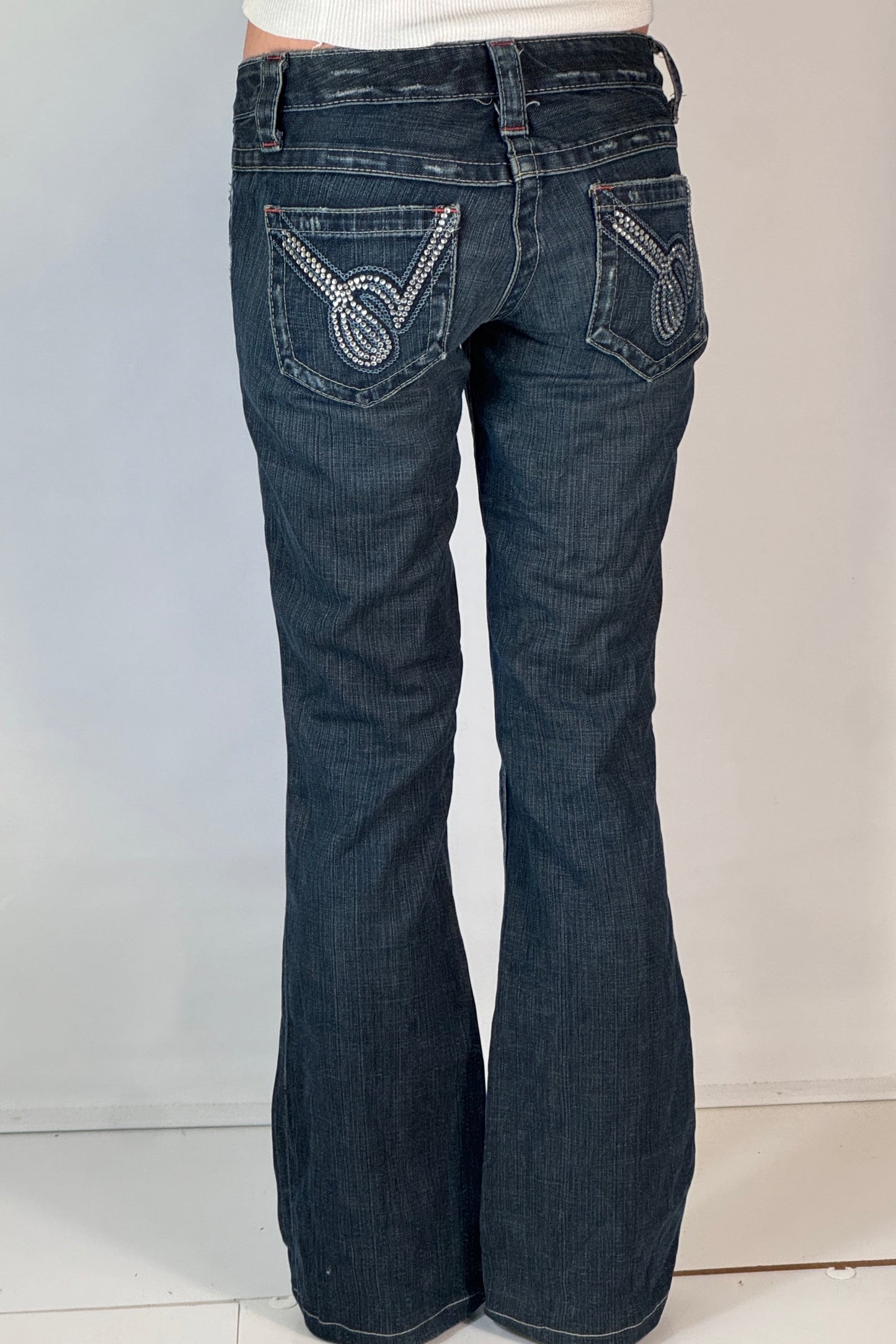Lågmidjade jeans stl: XS