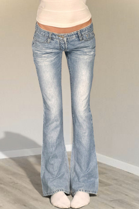 Lågmidjade jeans stl: XS/S