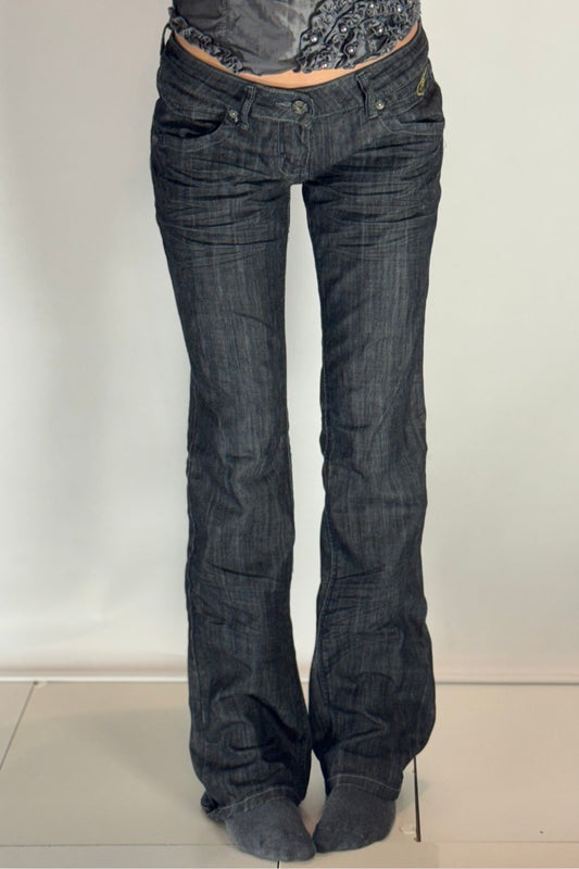 Lågmidjade jeans stl: M