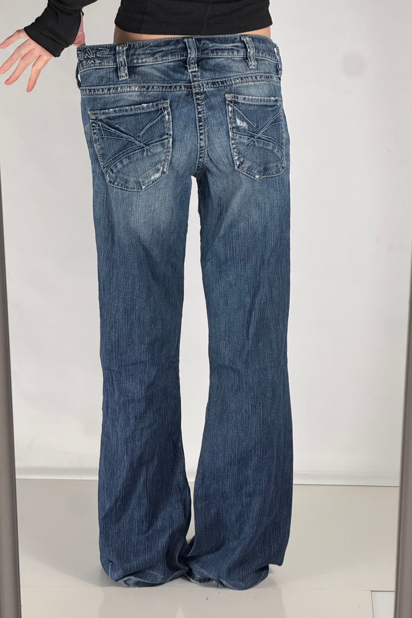 Lågmidjade jeans stl: M