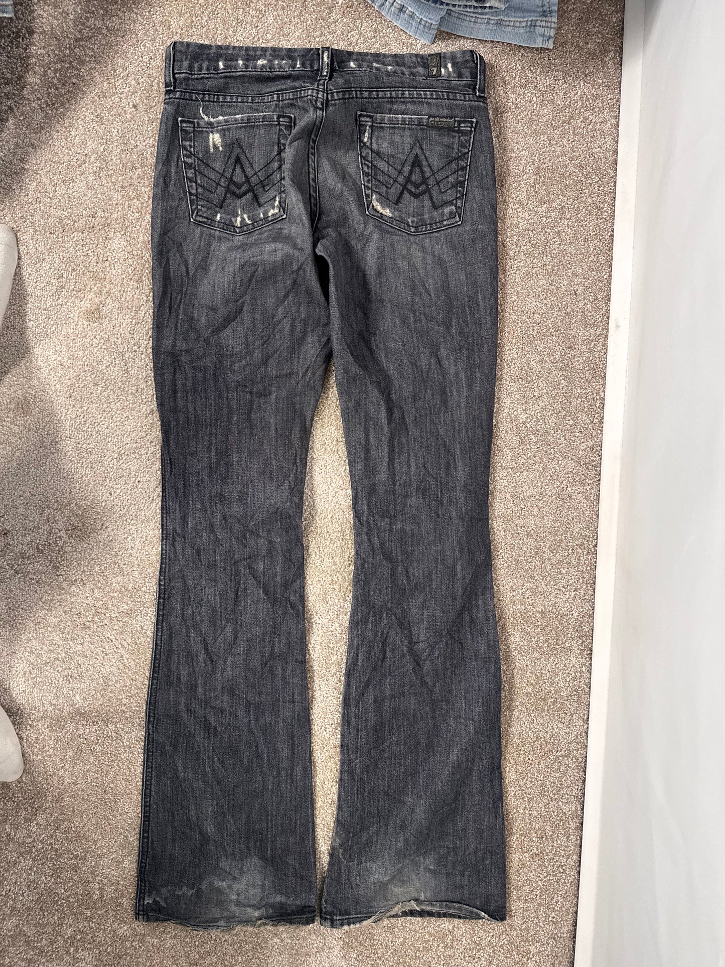 Lågmidjade jeans stl: S