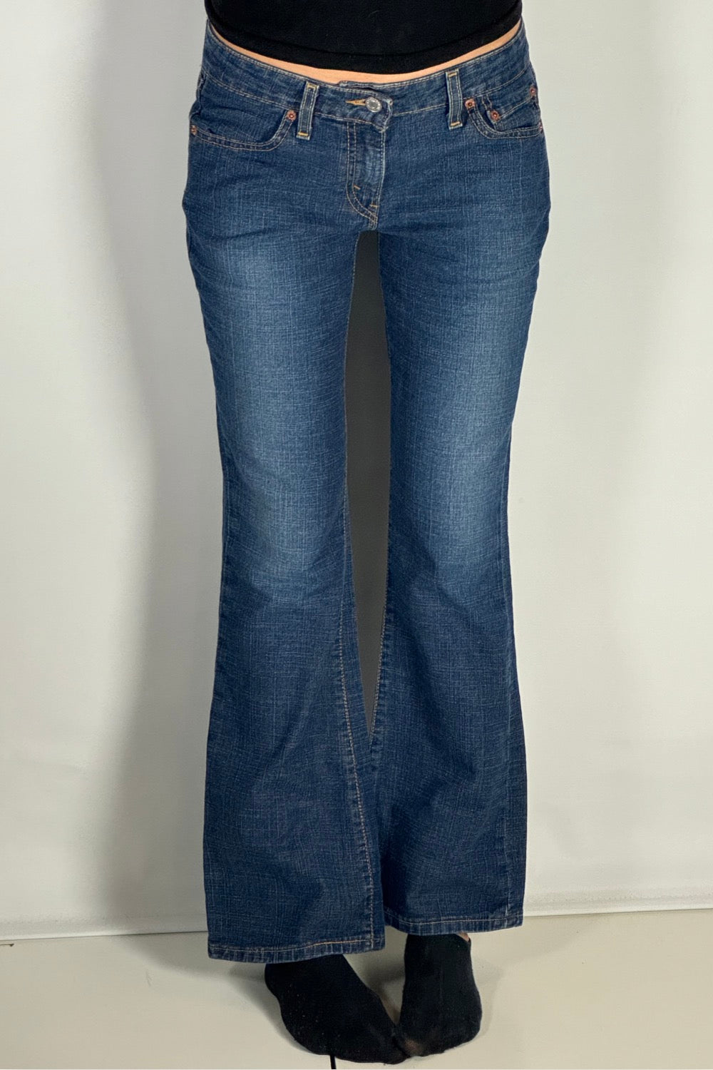Lågmidjade jeans stl: S