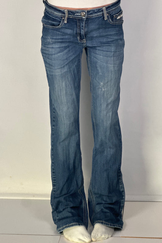 Lågmidjade jeans stl: S