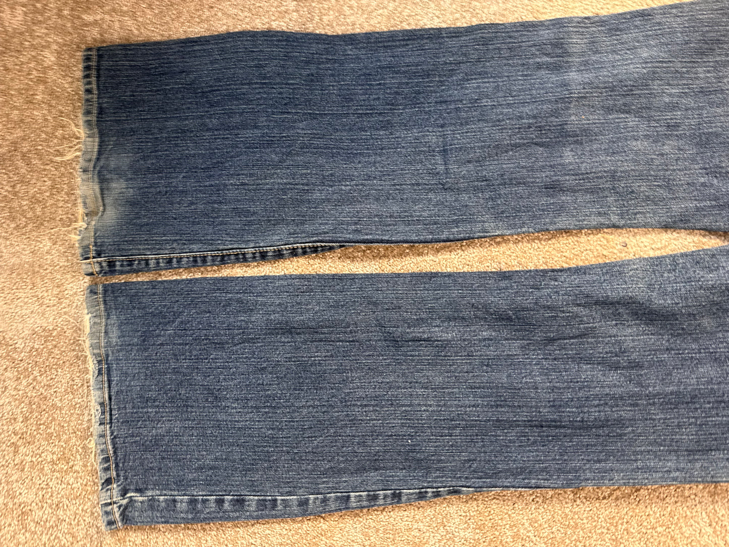 Lågmidjade jeans stl: S