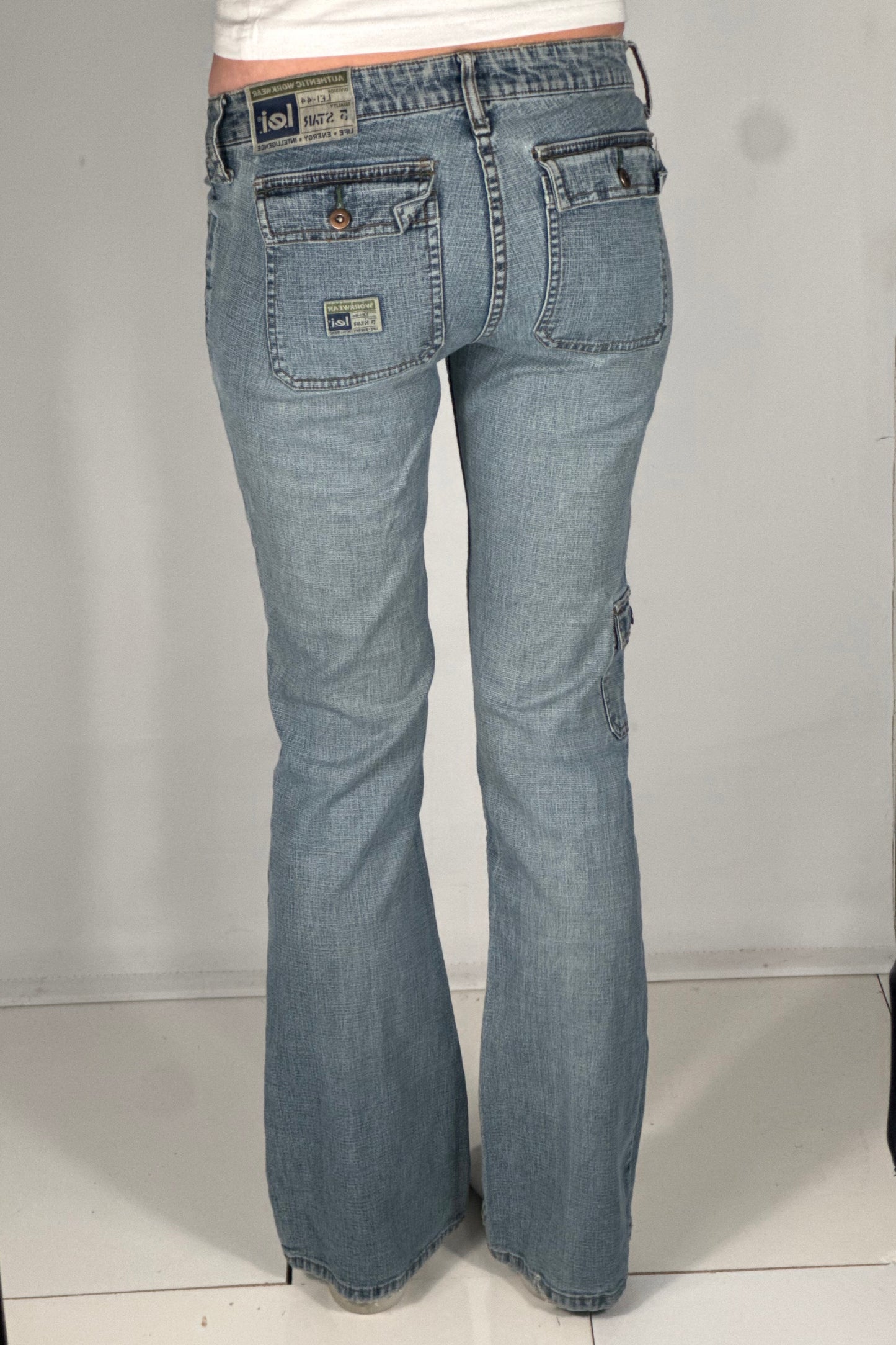 Lågmidjade jeans stl: XS