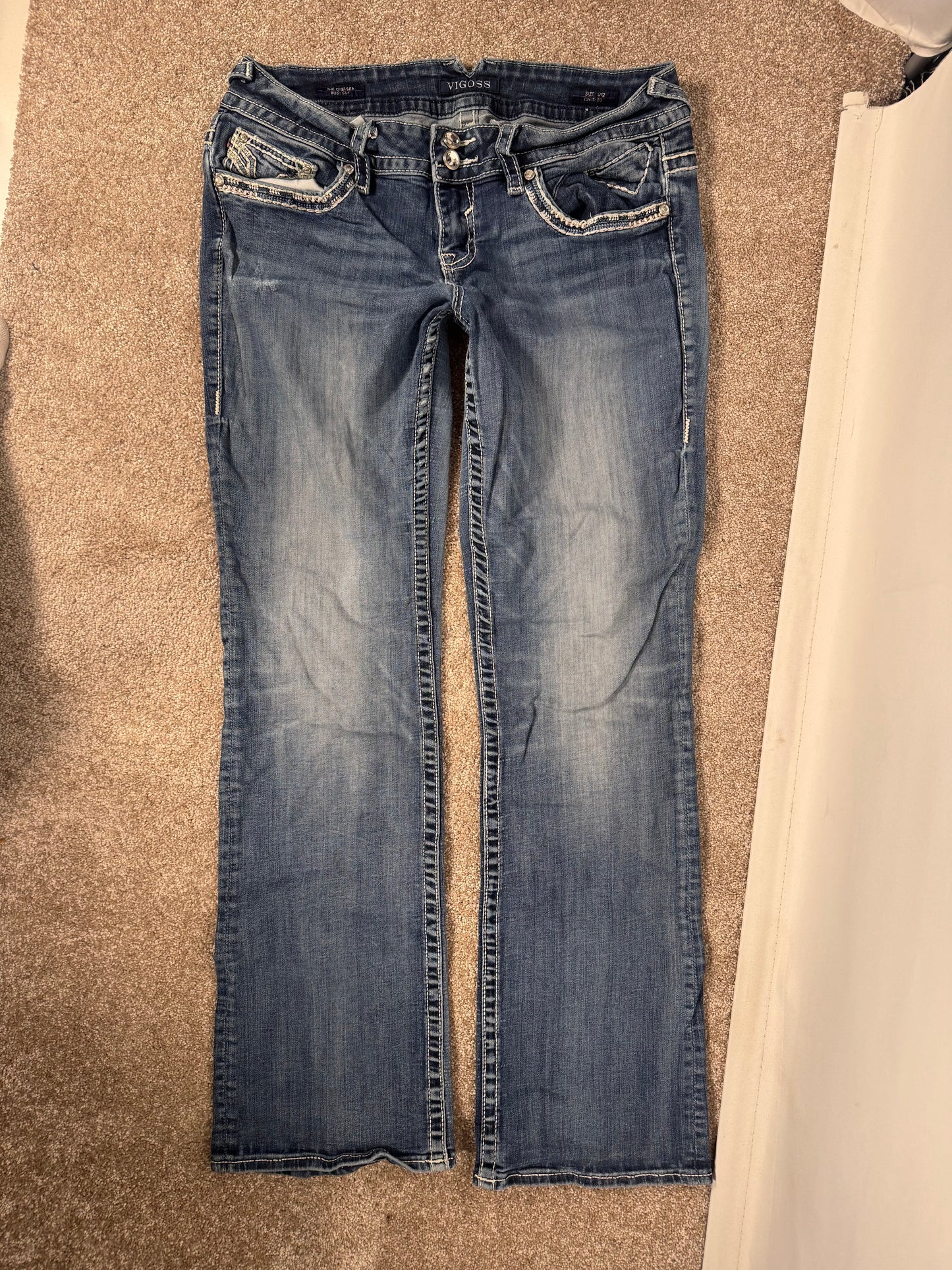 Lågmidjade jeans stl: L