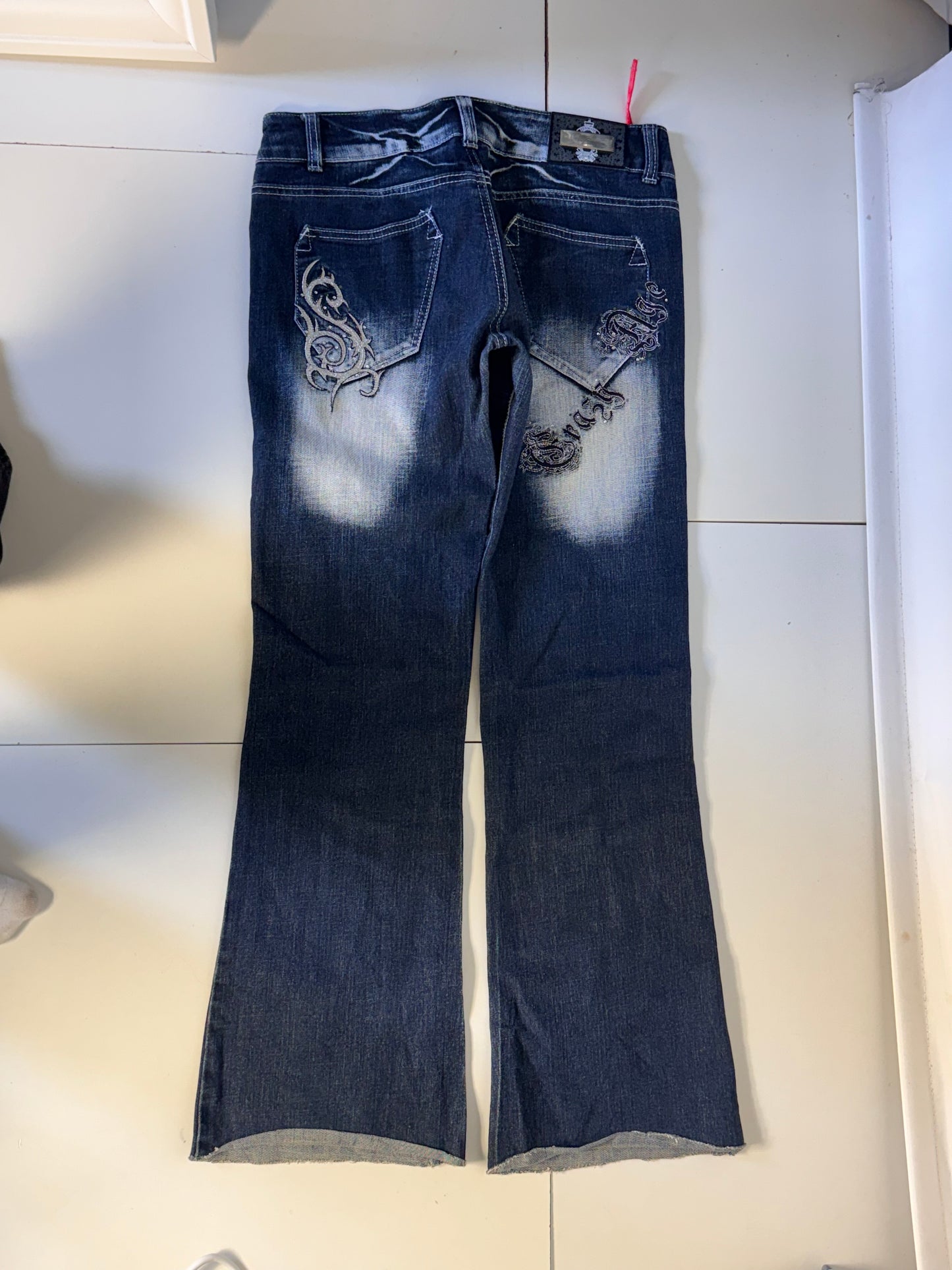 Lågmidjade jeans stl: S