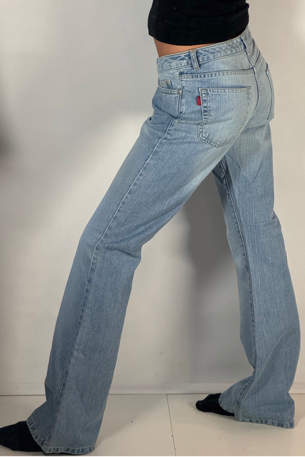 Lågmidjade jeans stl: XS/S (W29/L32)