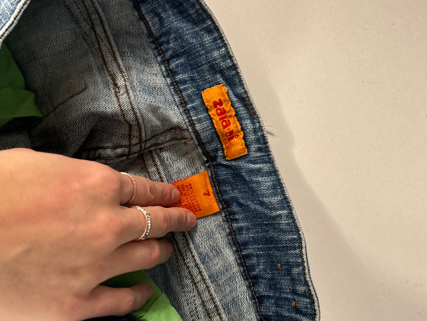 Lågmidjade jeans stl: XXS