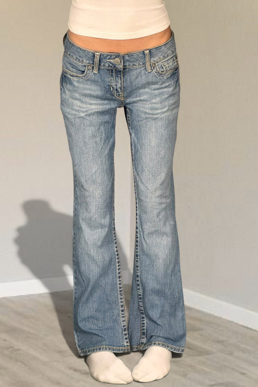 Lågmidjade jeans stl: S
