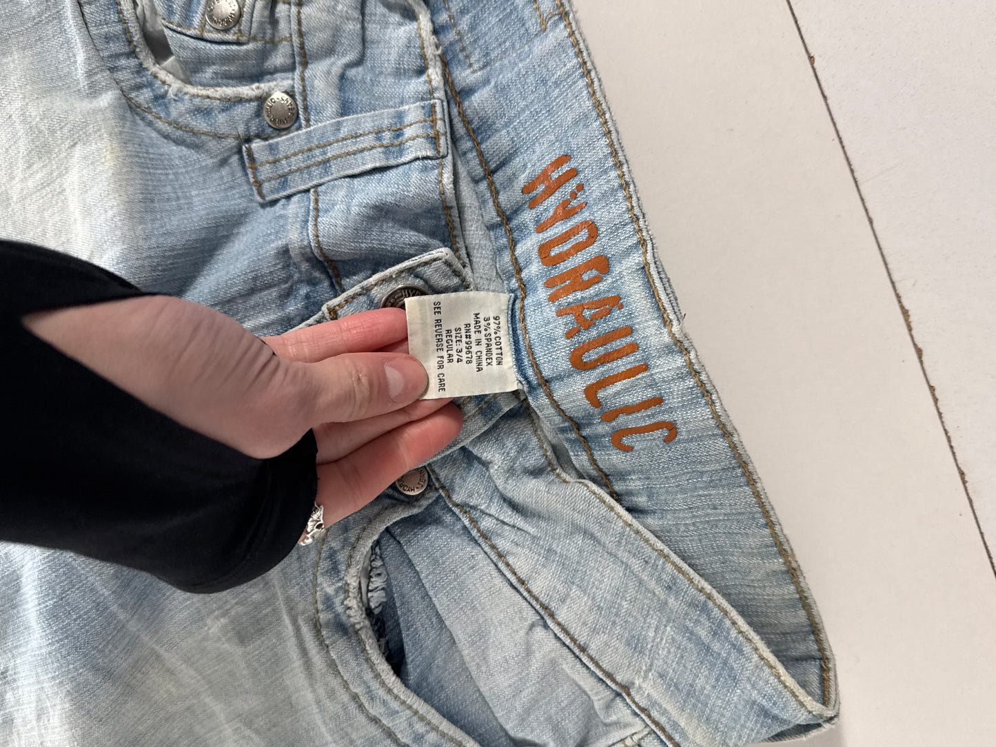 Lågmidjade jeans stl: XS