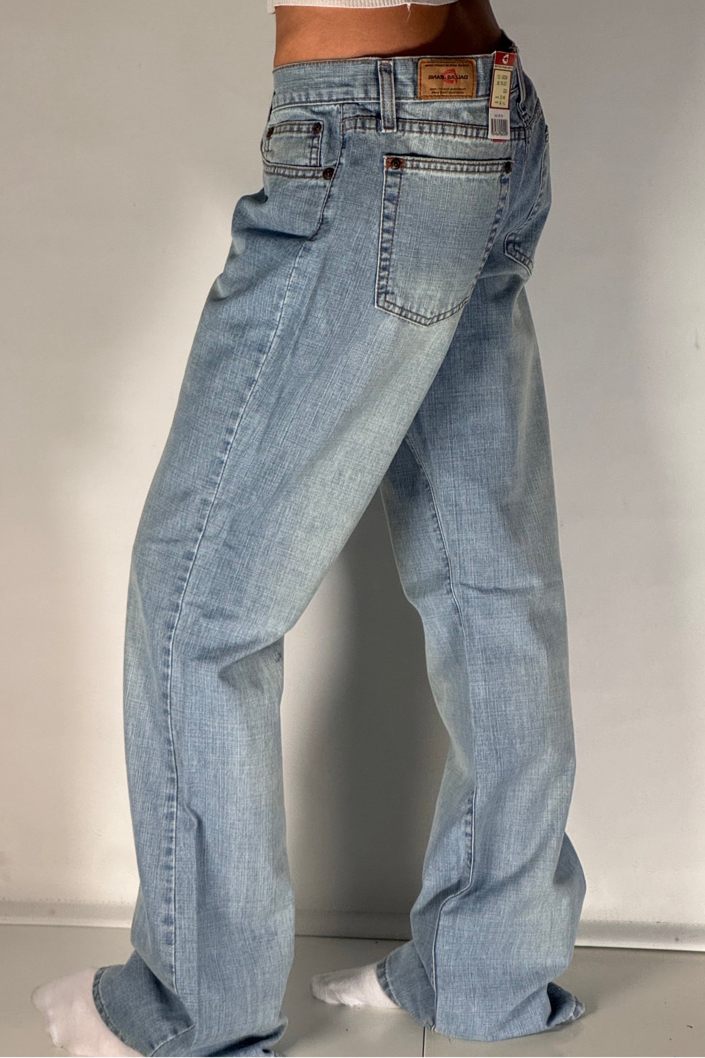 Lågmidjade jeans stl: S/M