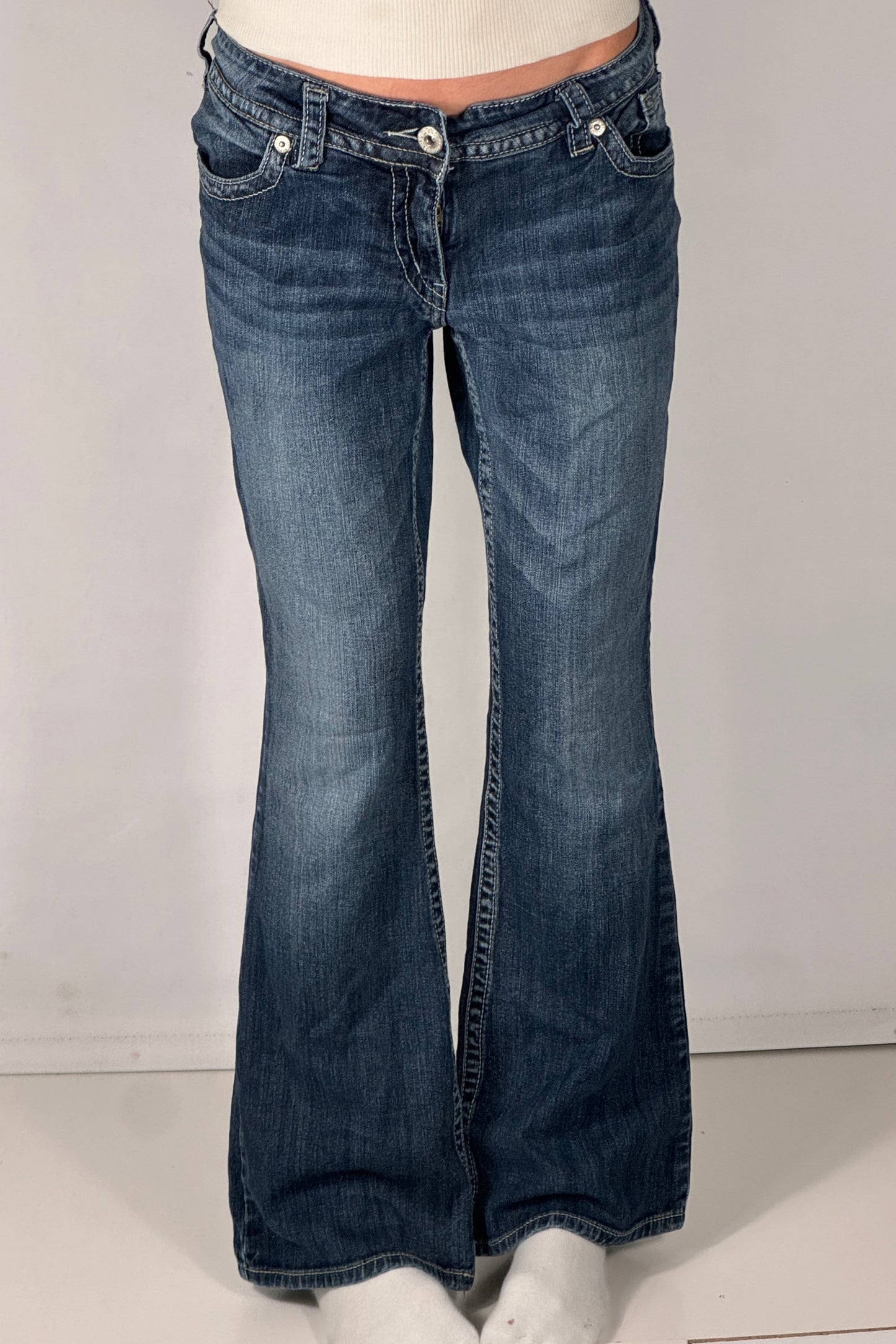 Lågmidjade jeans stl: L