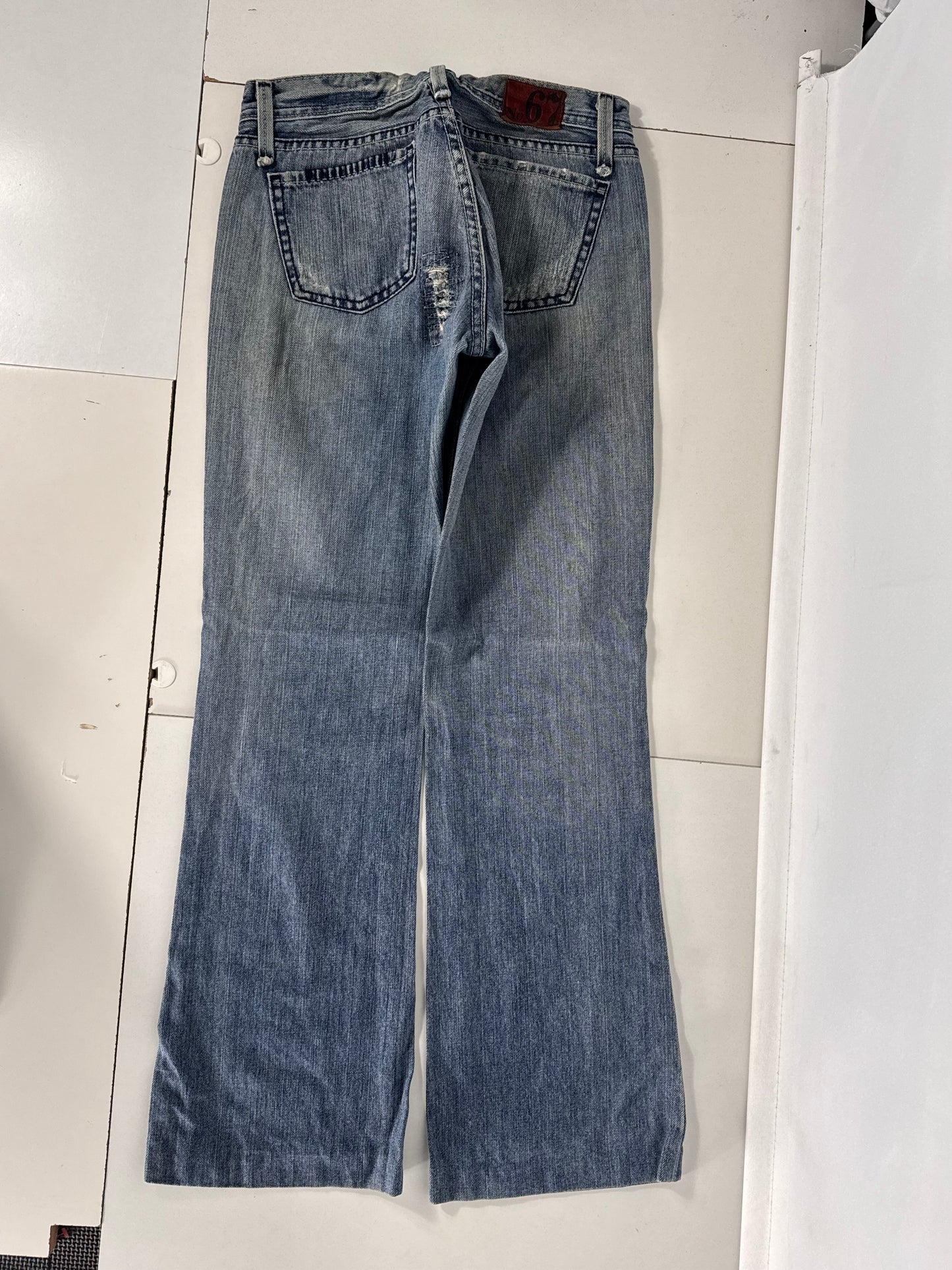 Lavlivede jeans str: XS