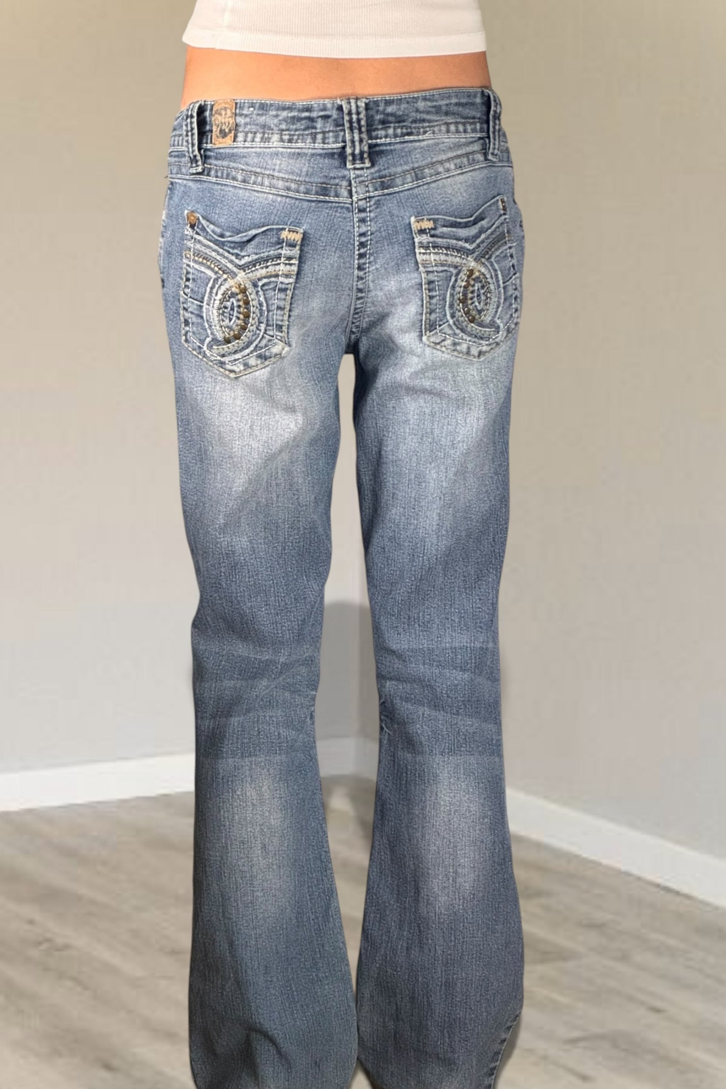 Lågmidjade jeans stl: S