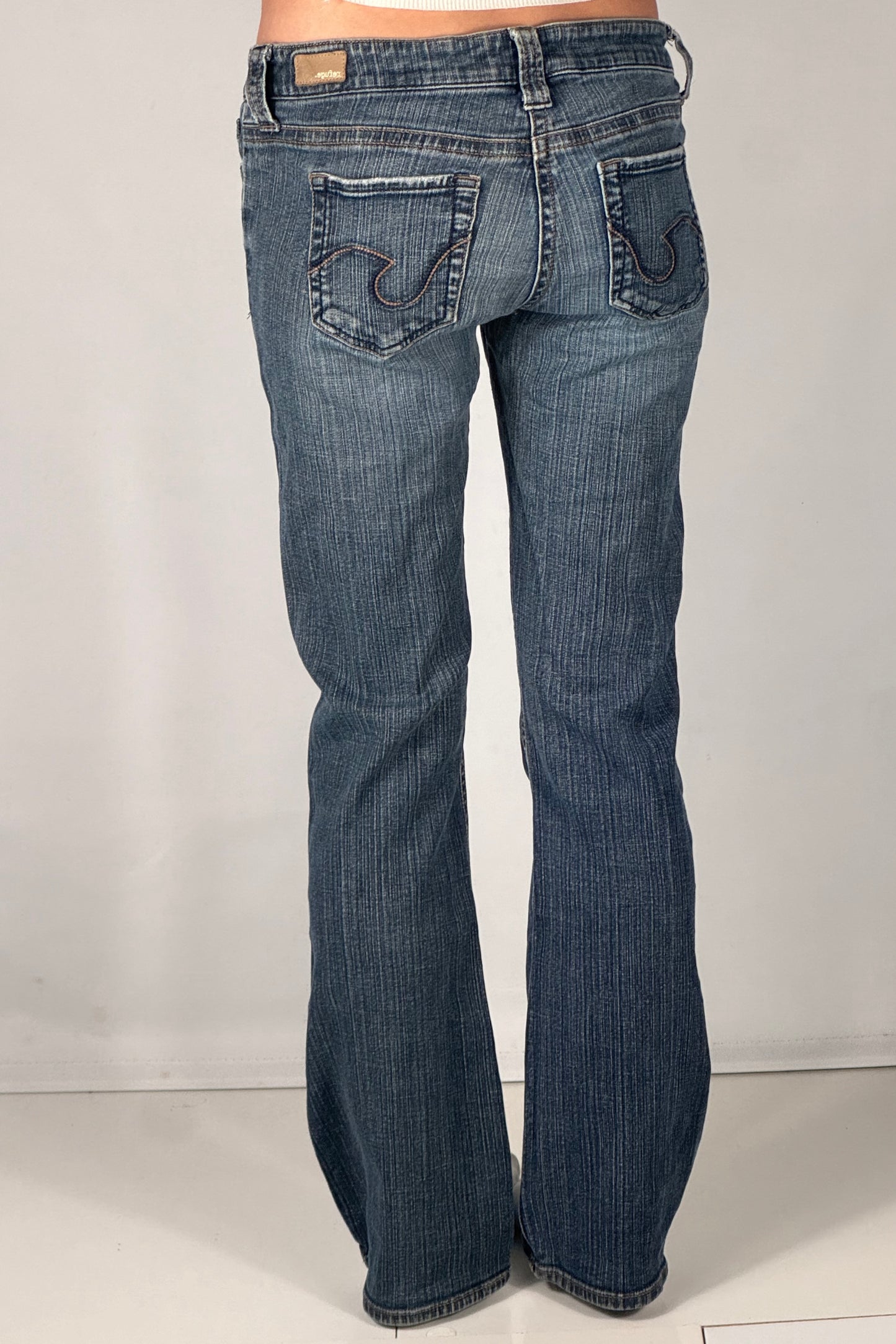 Lavtaljede jeans str: S