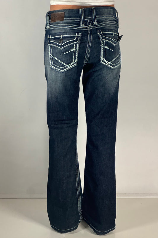 Lågmidjade jeans stl: S