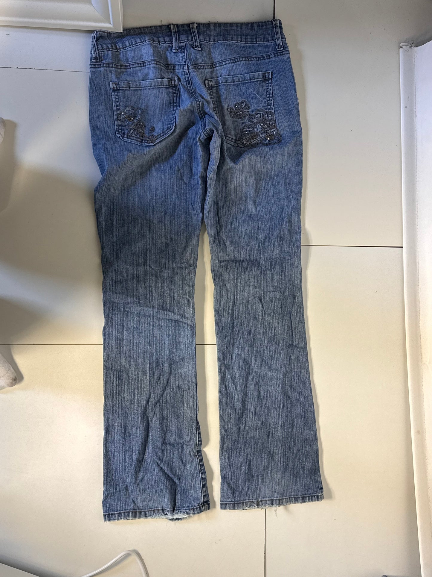 Lågmidjade jeans stl: S