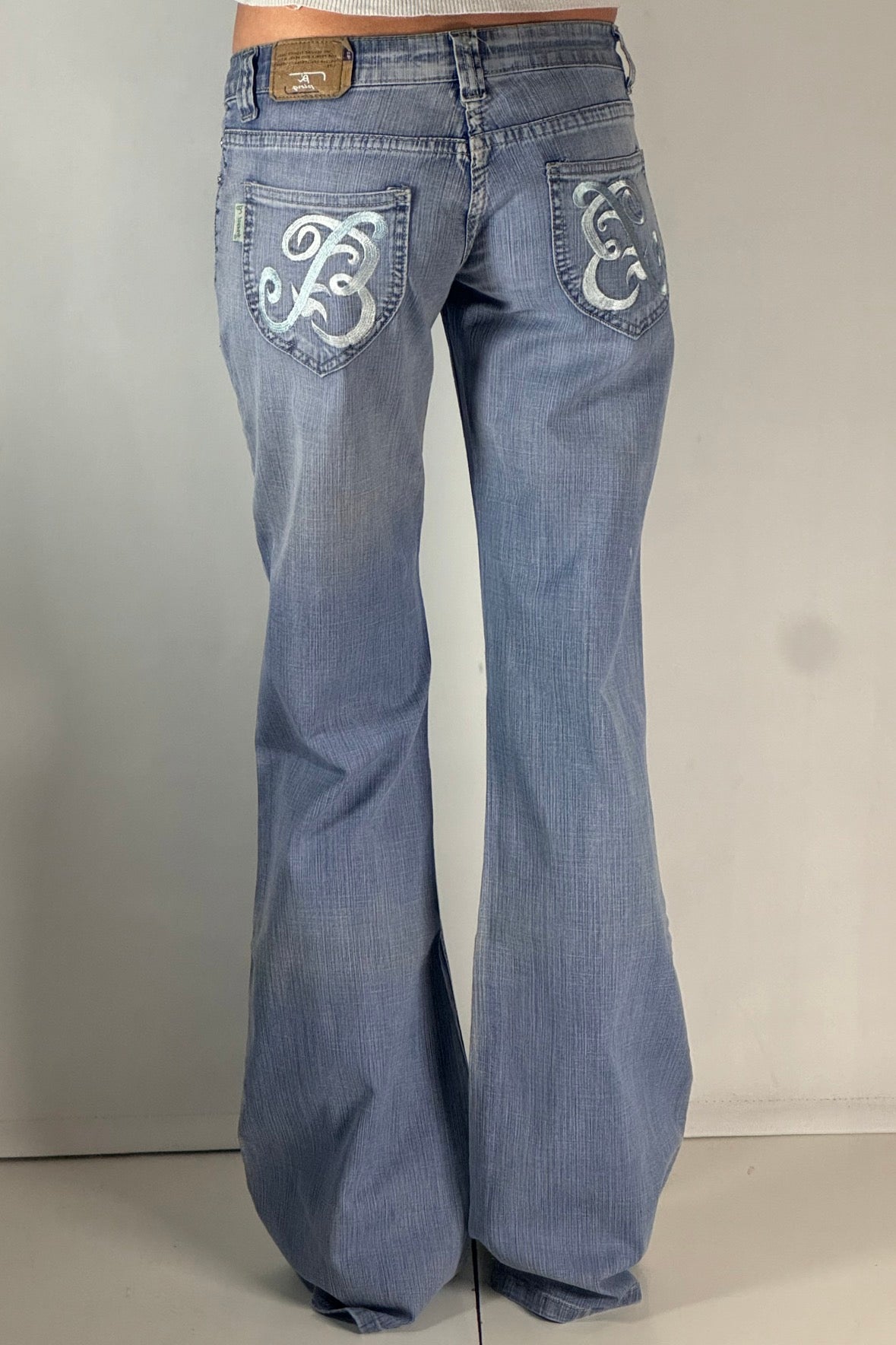 Lågmidjade jeans stl: XS