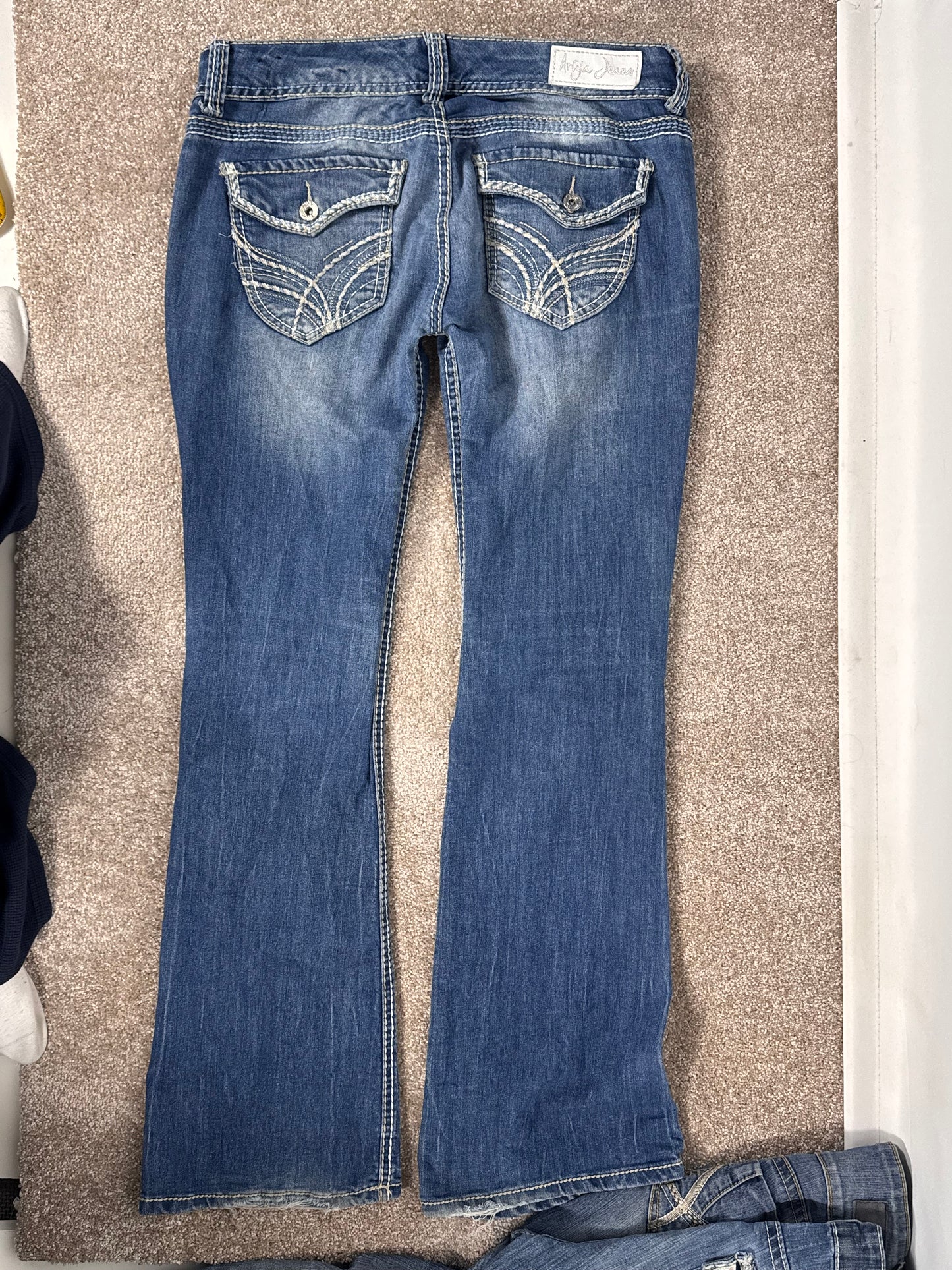 Lågmidjade jeans stl: M