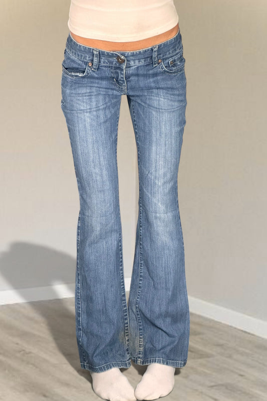 Lågmidjade jeans stl: XS