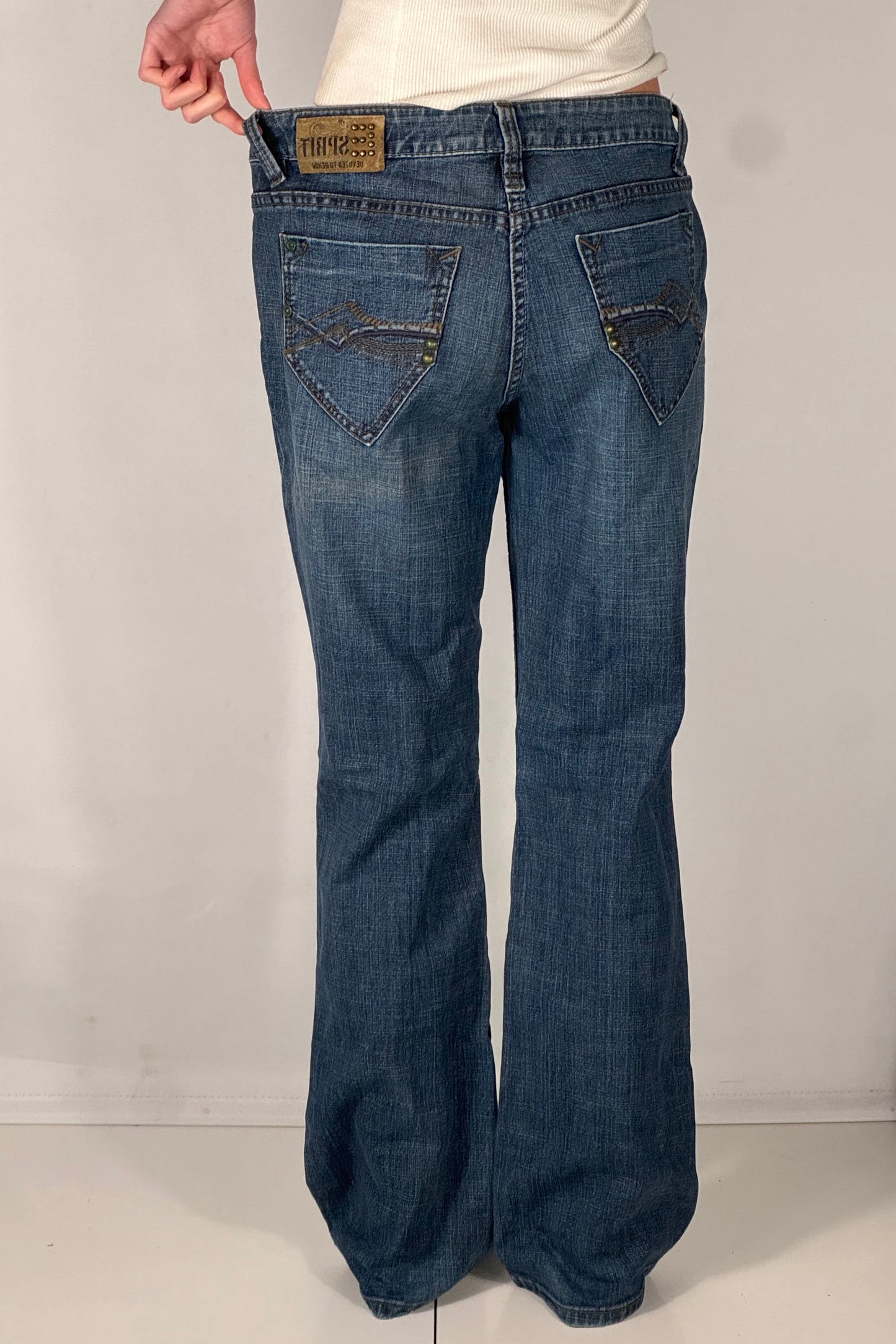 Lågmidjade jeans stl: M
