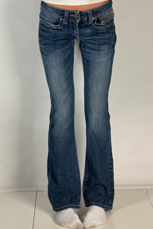 Lågmidjade jeans stl: XS
