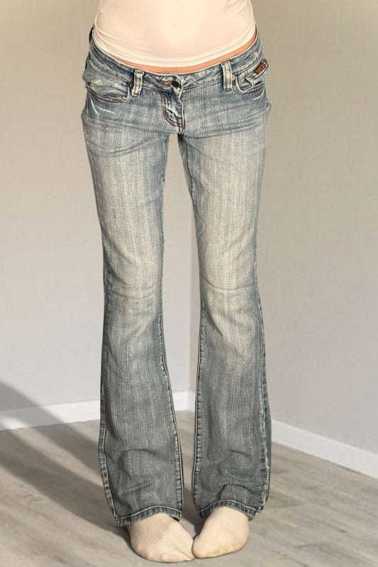 Lågmidjade jeans stl: XS