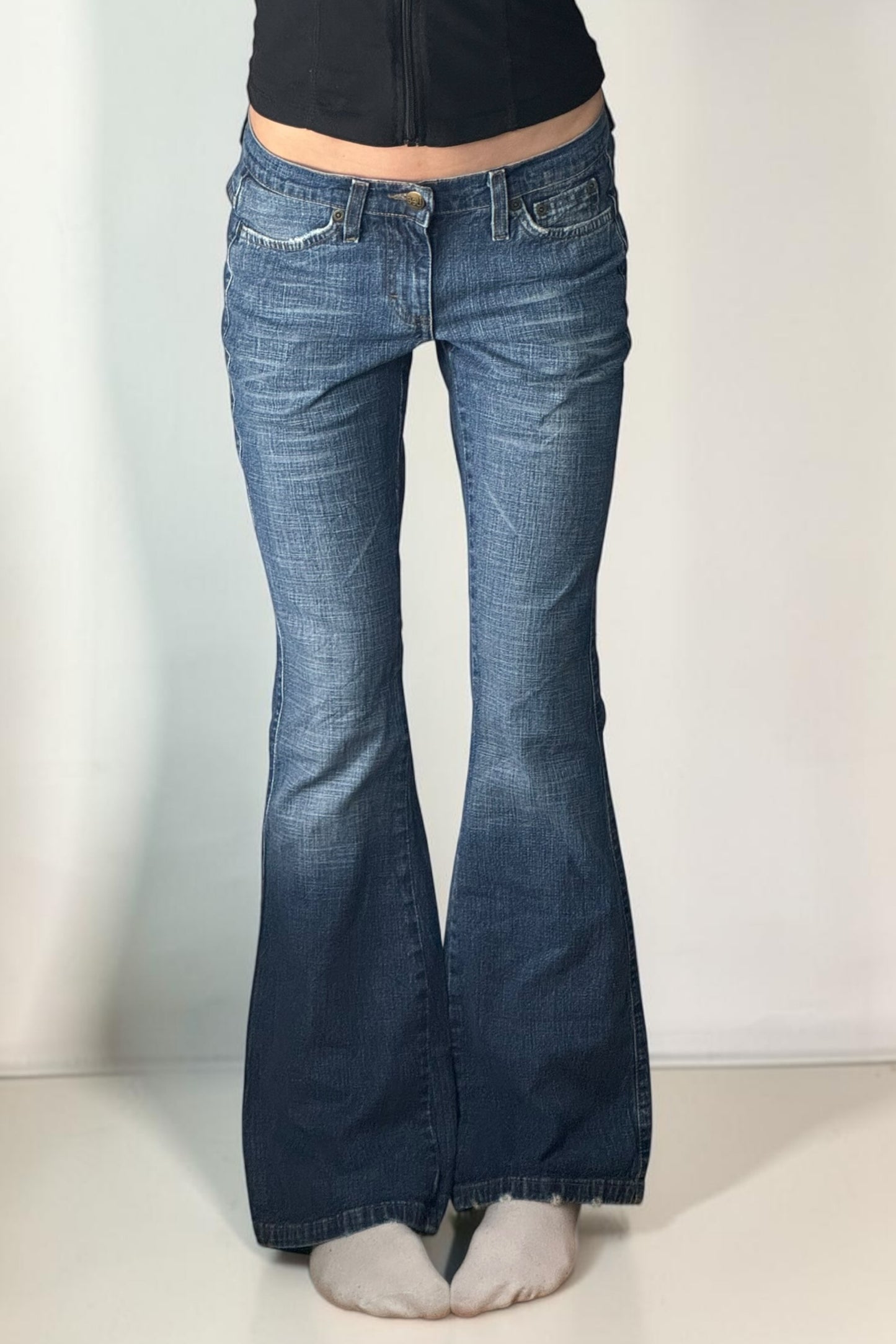 Lågmidjade jeans stl: XS