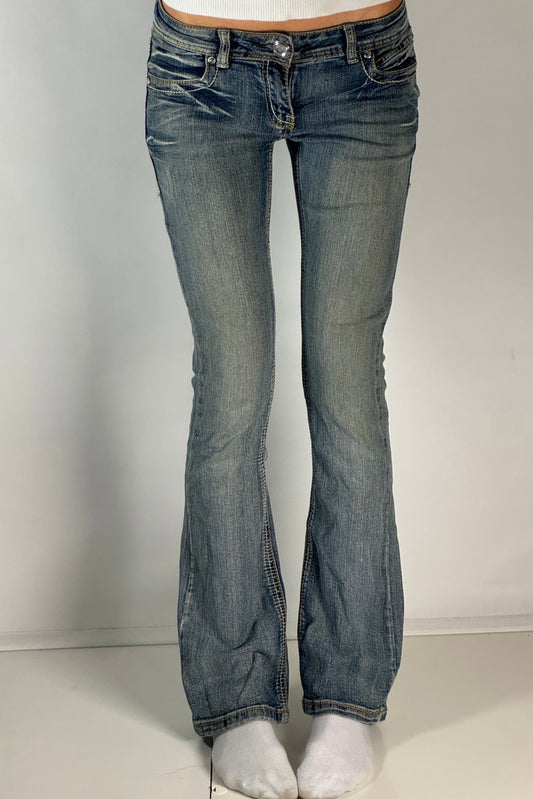 Lågmidjade jeans stl: XS