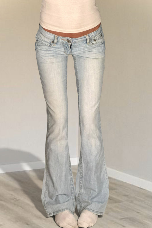 Lågmidjade jeans stl: XXS