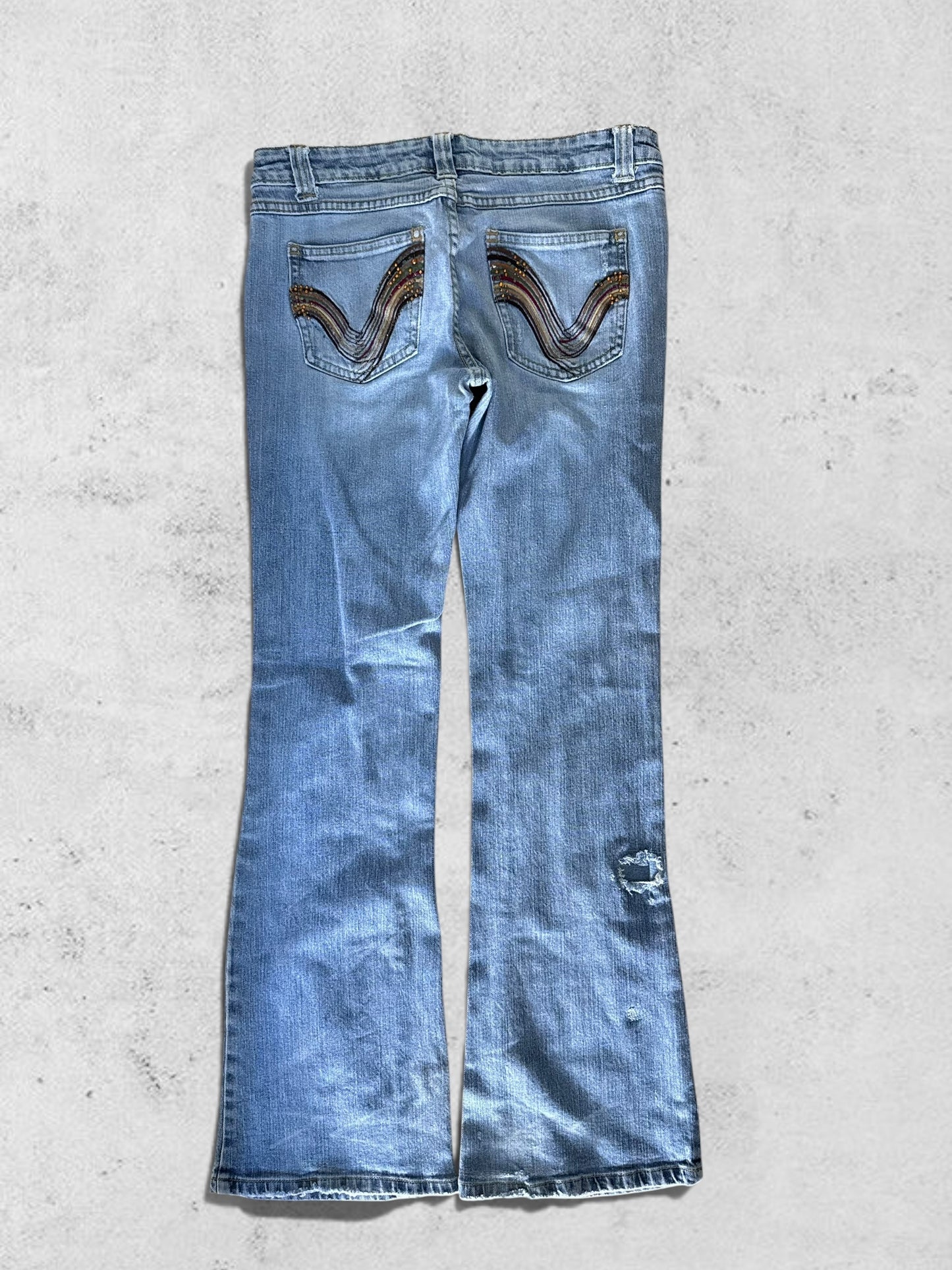 Lågmidjade jeans stl: XS