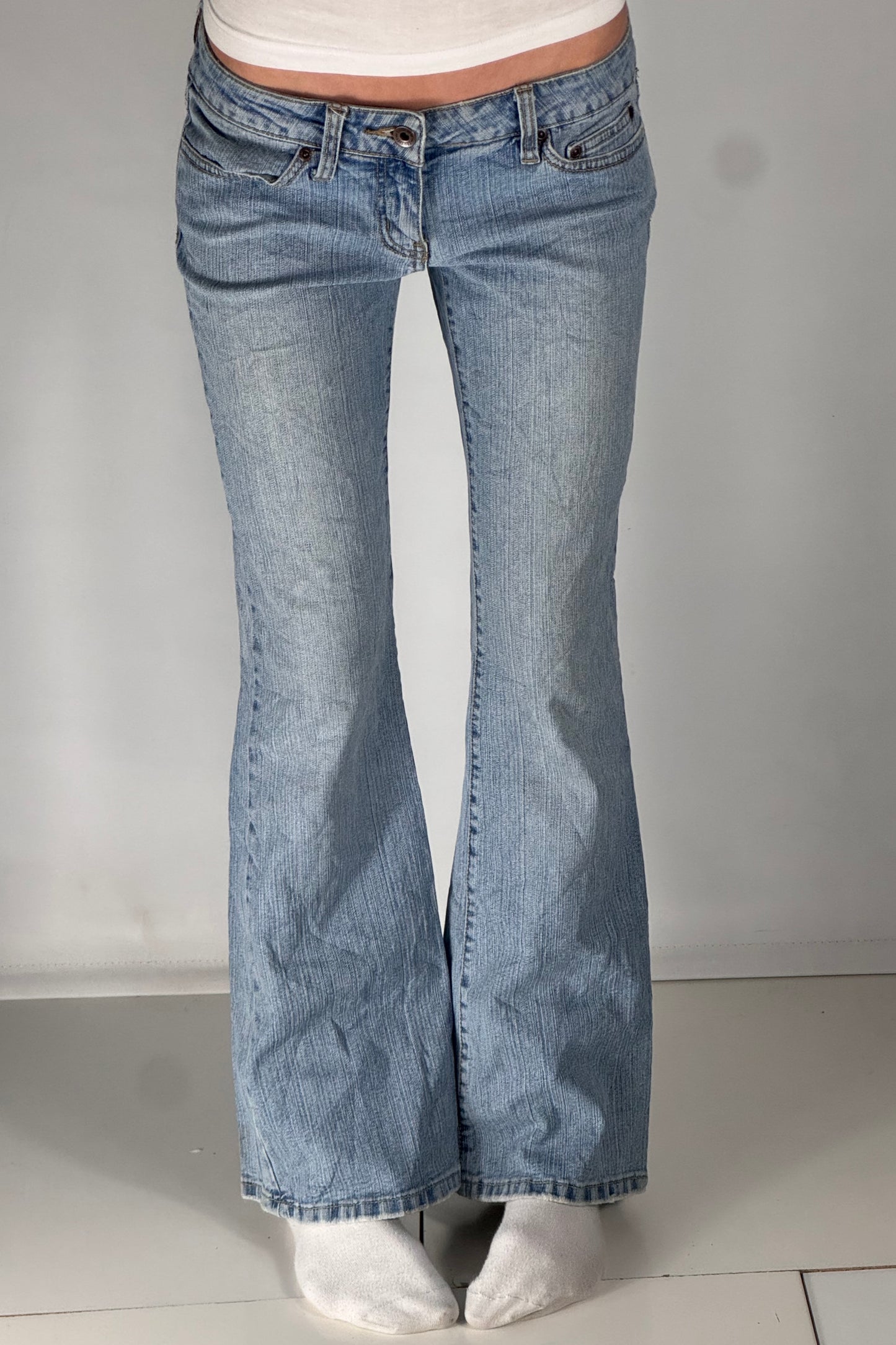 Lågmidjade jeans stl: XS