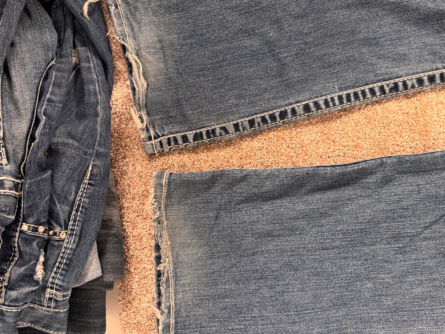 Lågmidjade jeans stl: M