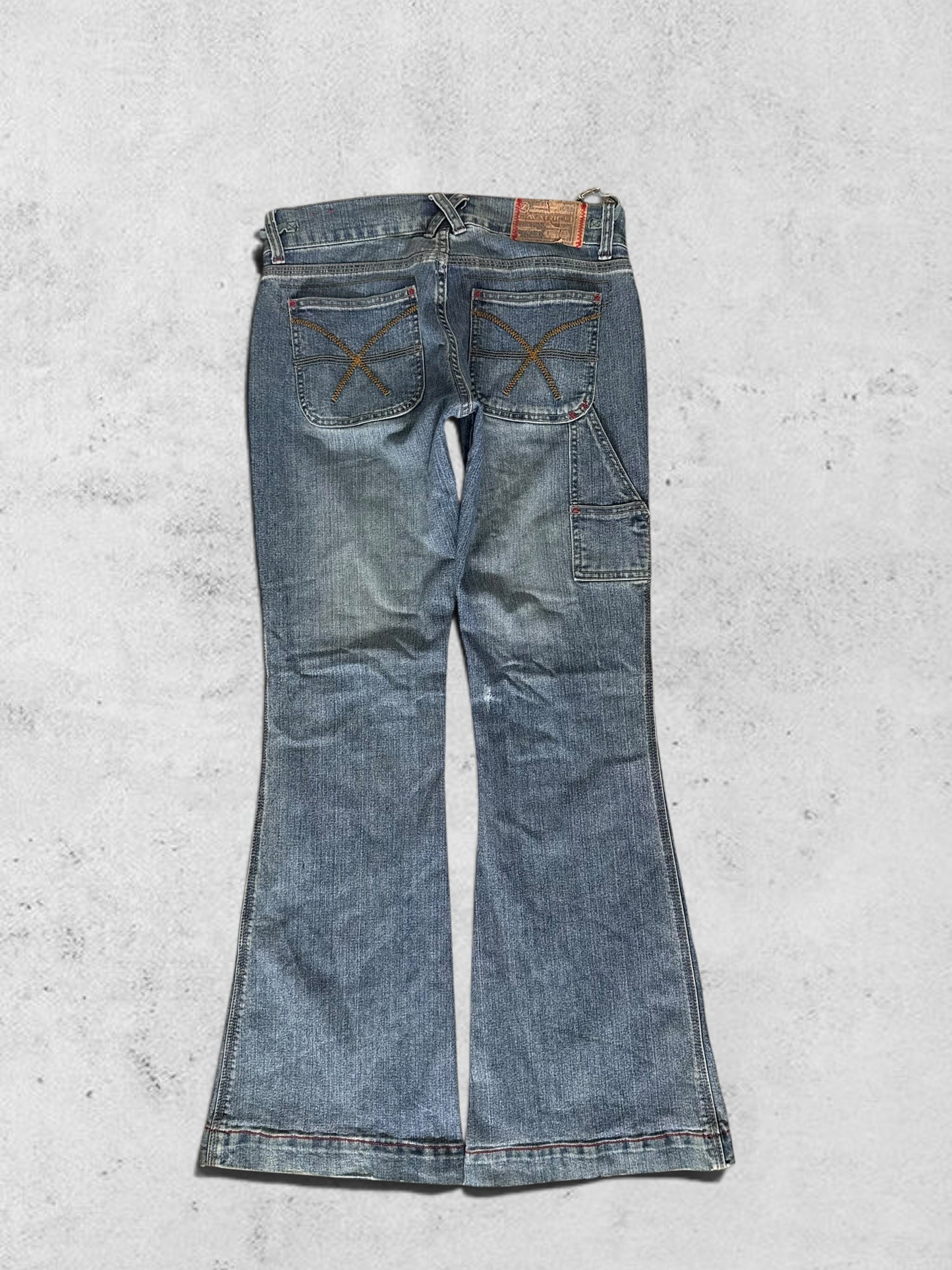 Lågmidjade jeans stl: S