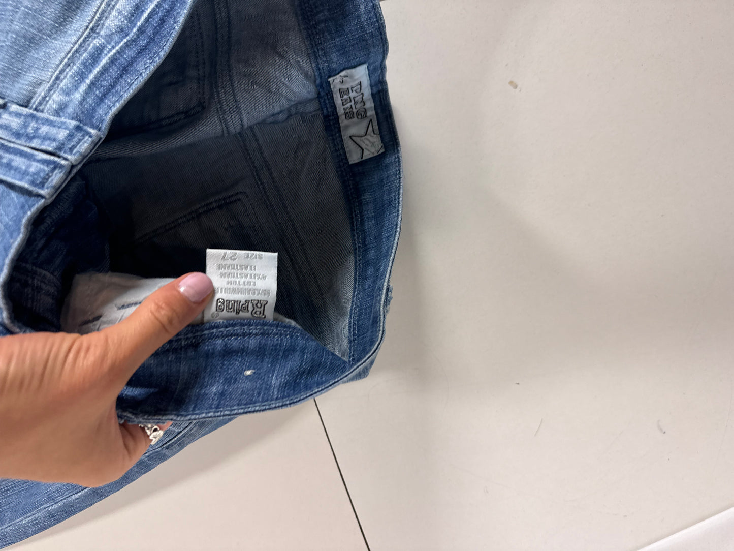 Lågmidjade jeans stl: XS
